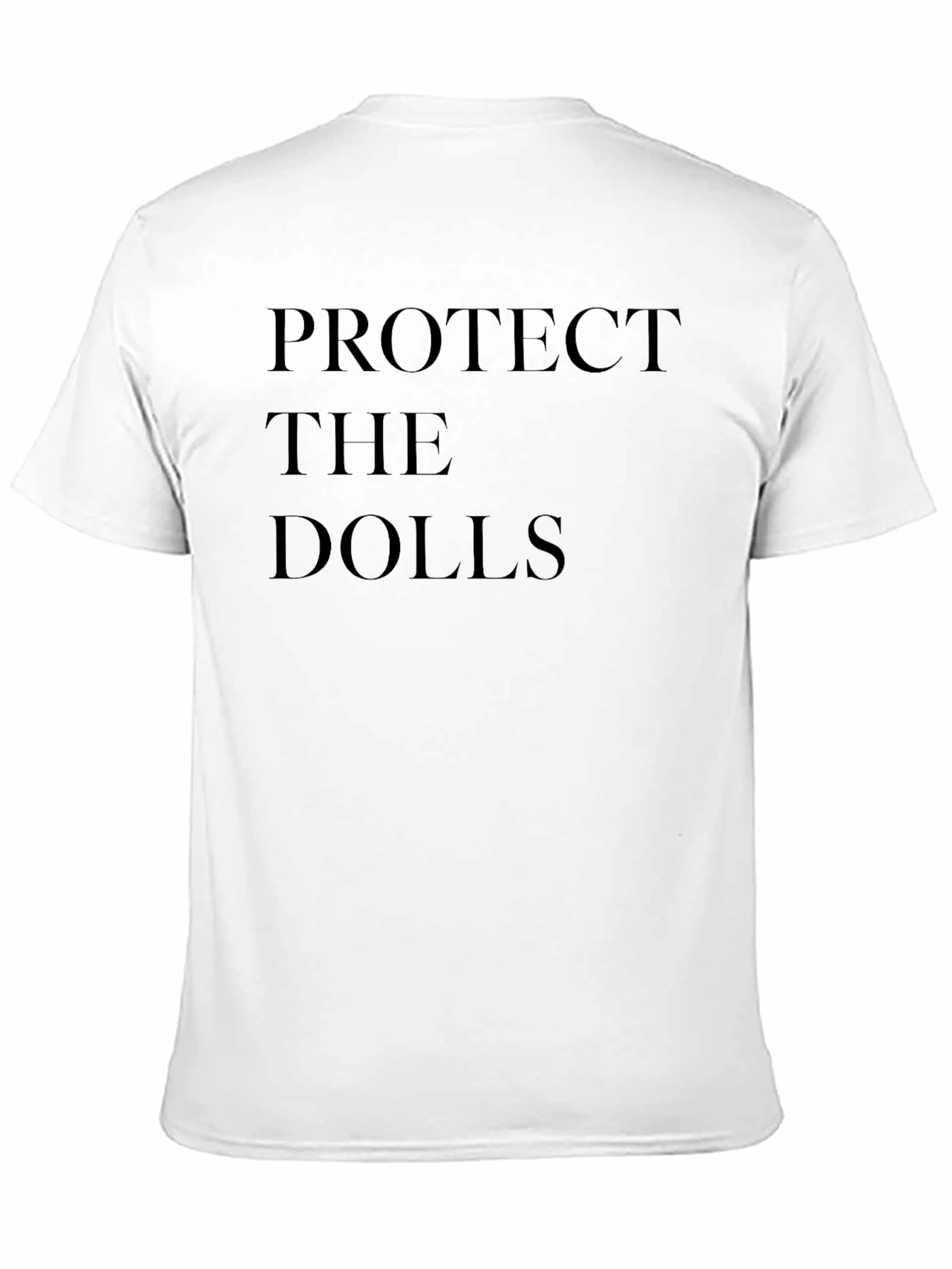 Protect the Dolls Black Graphic Tee - Unisex