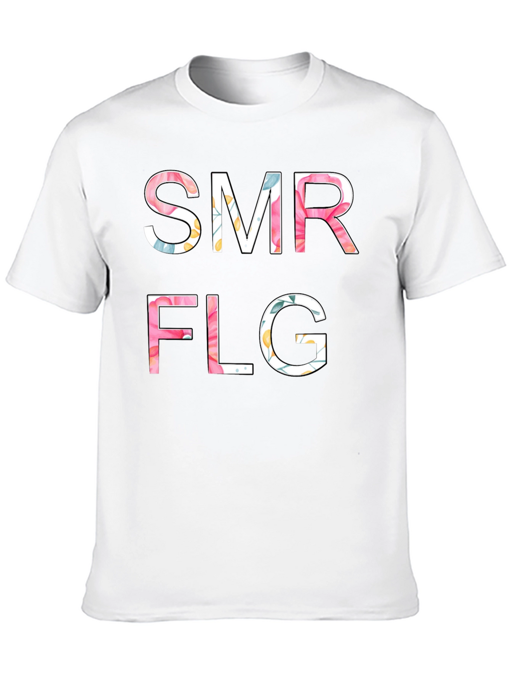 SMR FLG Floral Graphic T-Shirt