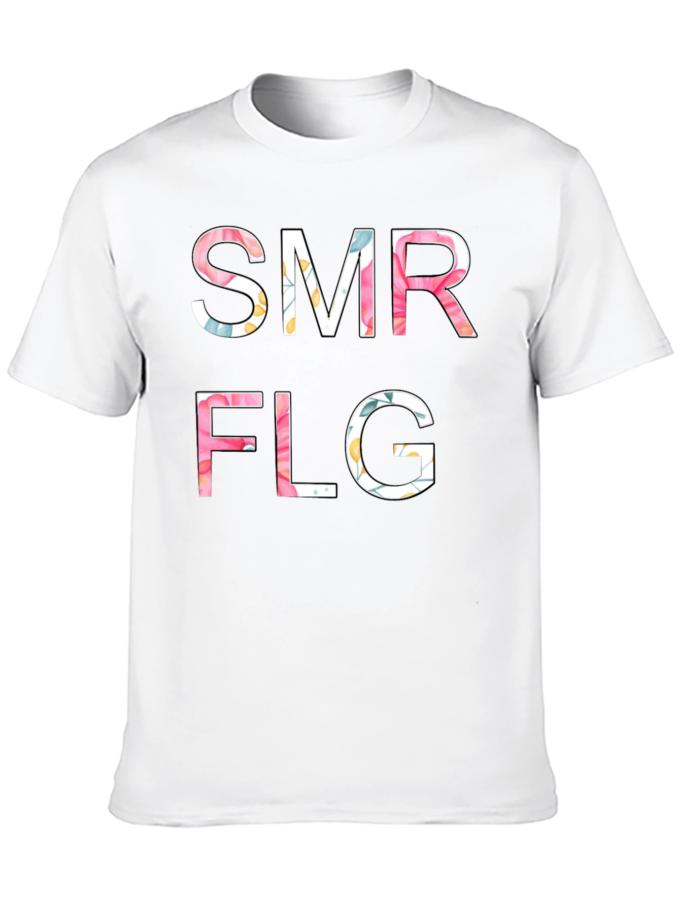 SMR FLG Floral Graphic T-Shirt