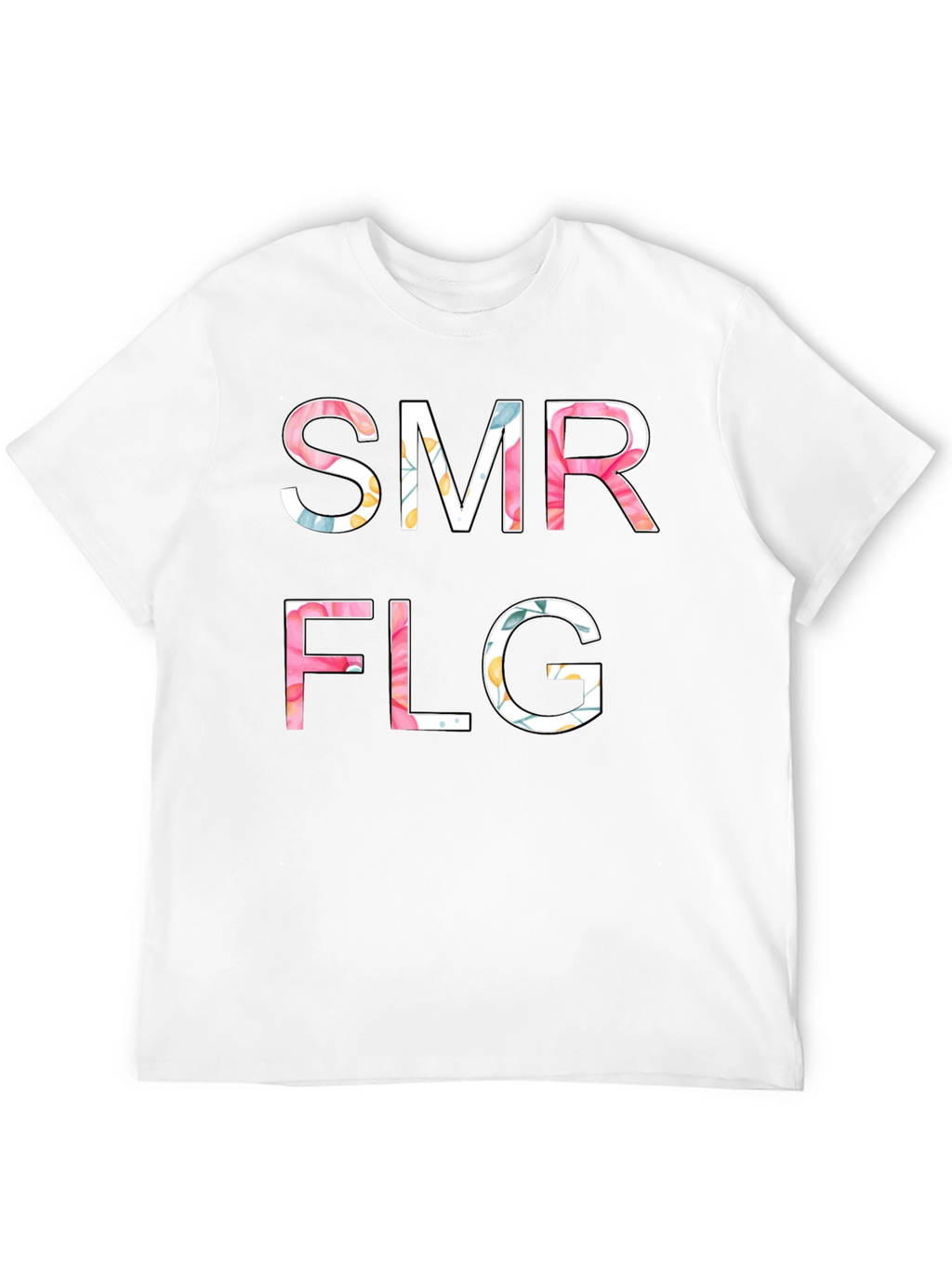 SMR FLG Floral Graphic T-Shirt