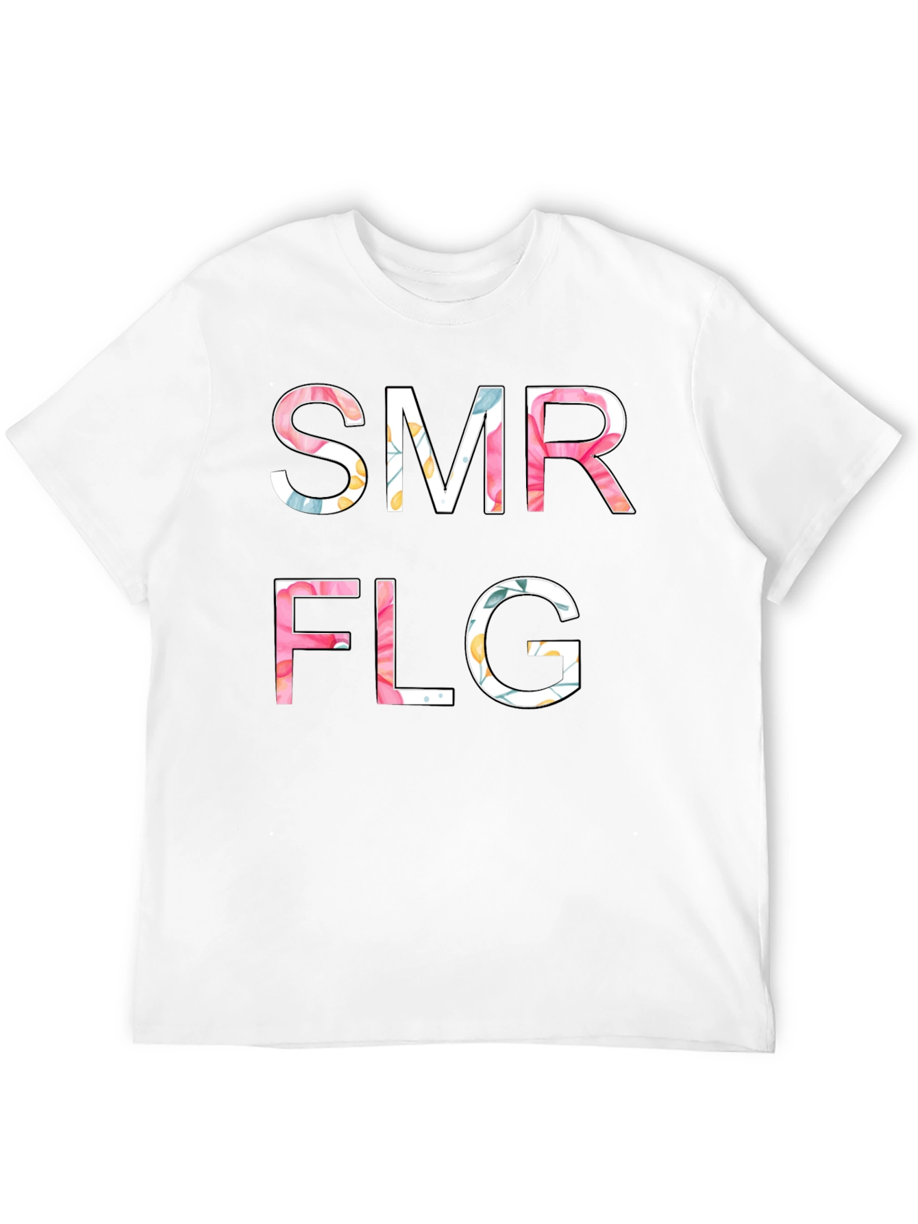 SMR FLG Floral Graphic T-Shirt