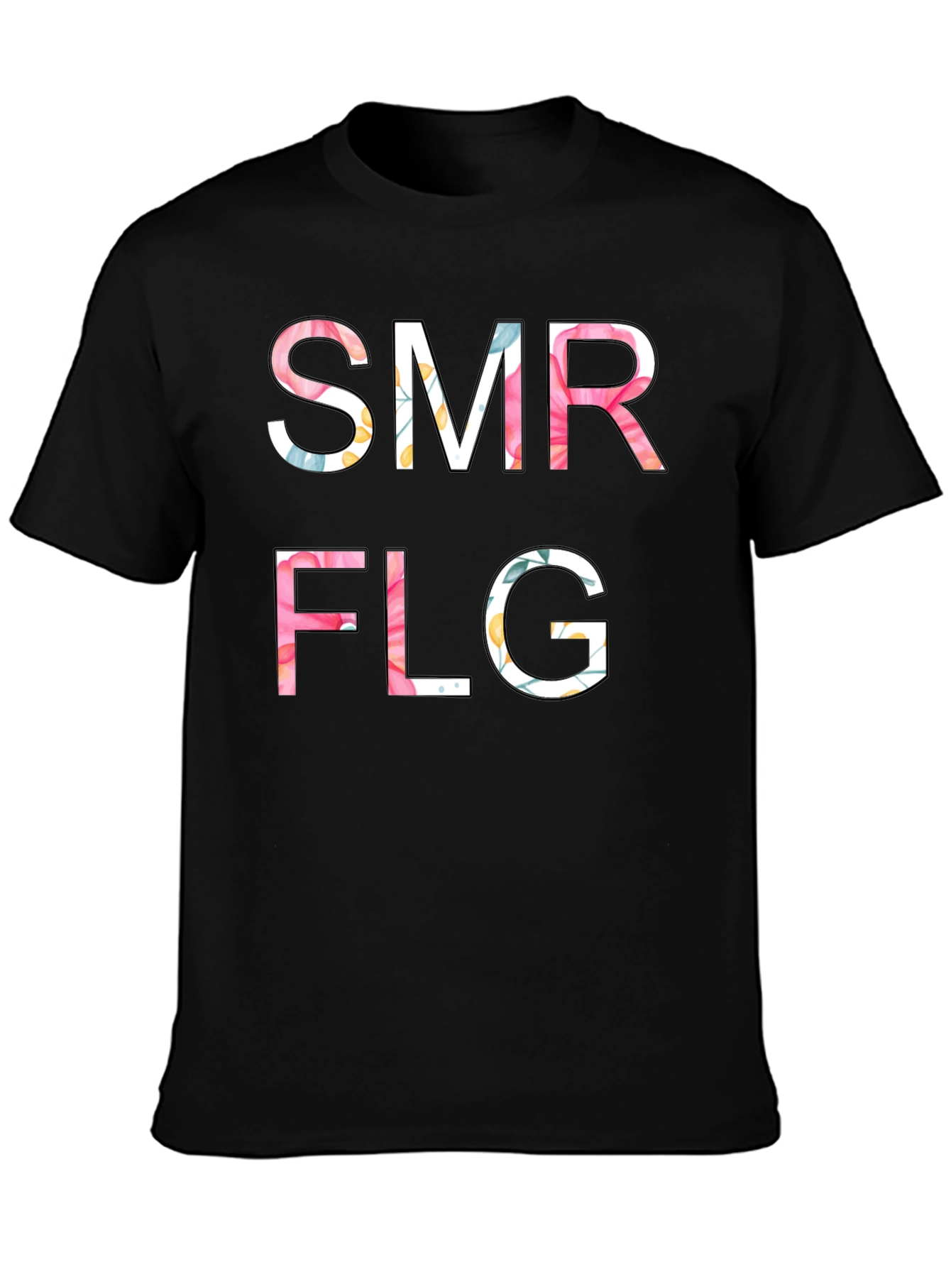 SMR FLG Floral Graphic T-Shirt