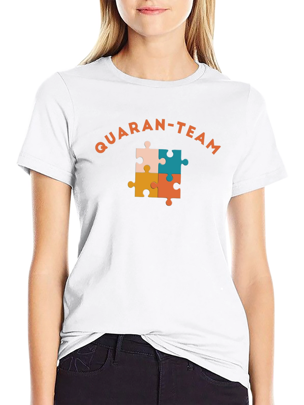 Quaran-Team Puzzle T-Shirt