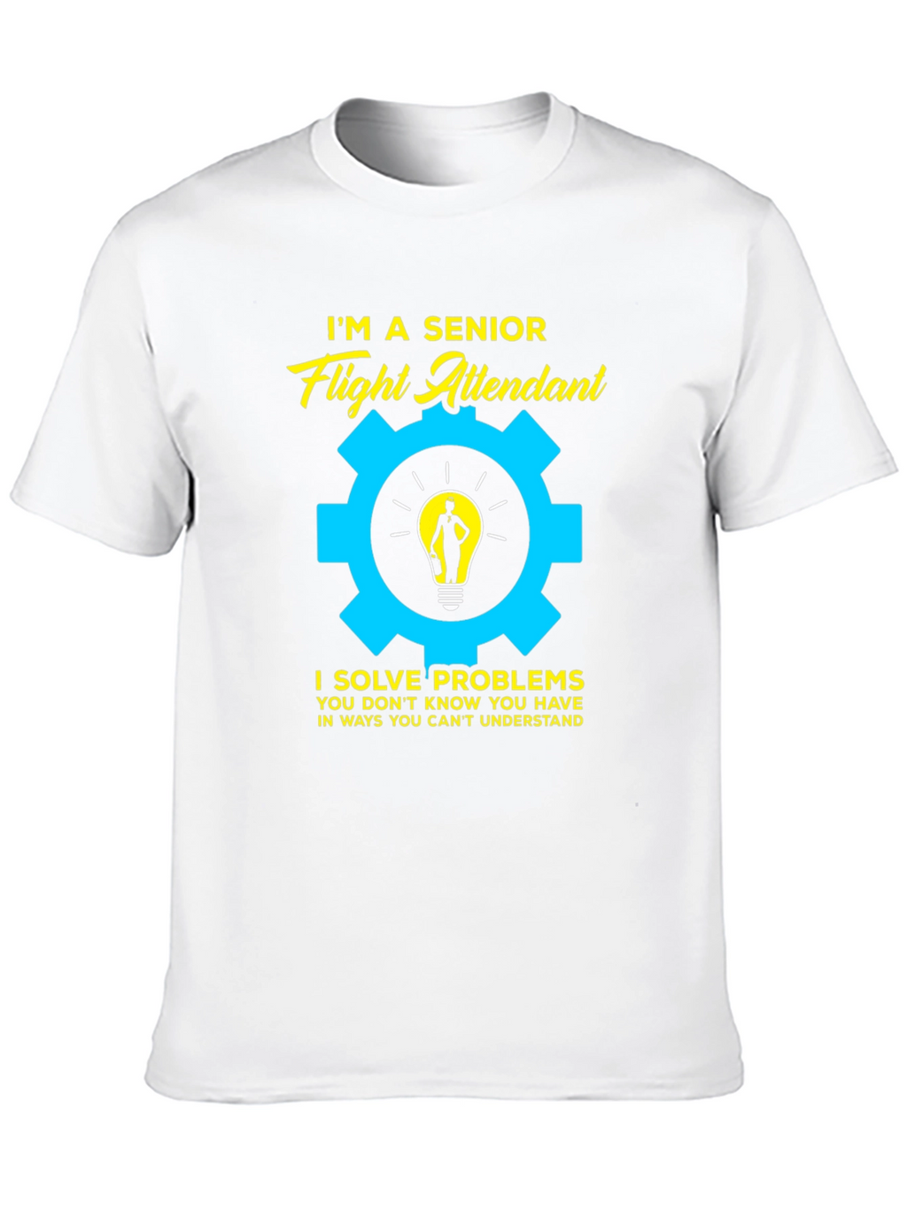 Senior Flight Attendant Problem Solver T-Shirt