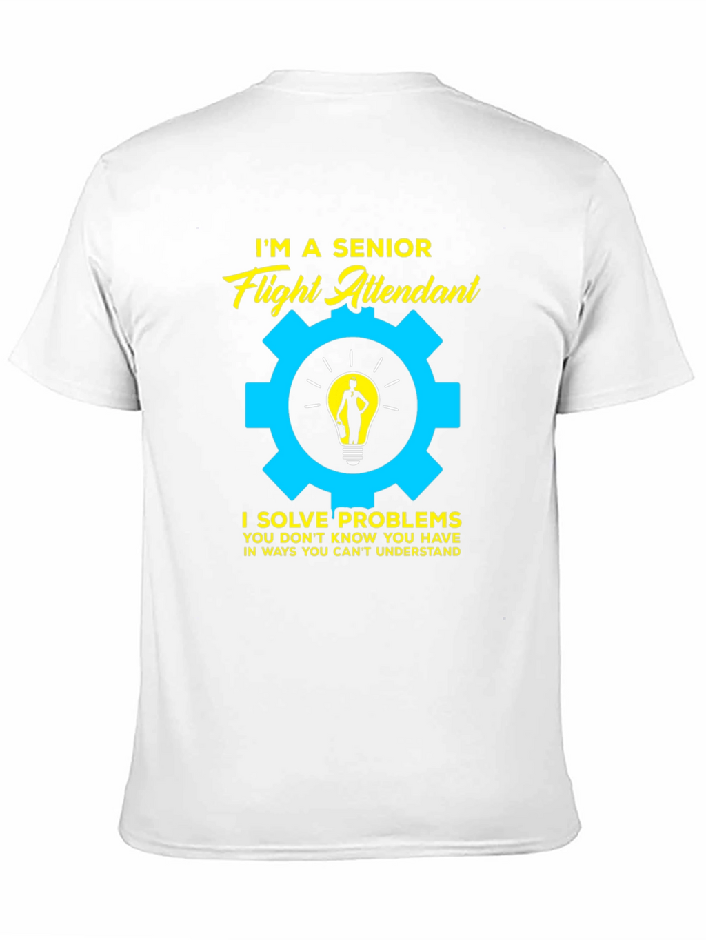 Senior Flight Attendant Problem Solver T-Shirt