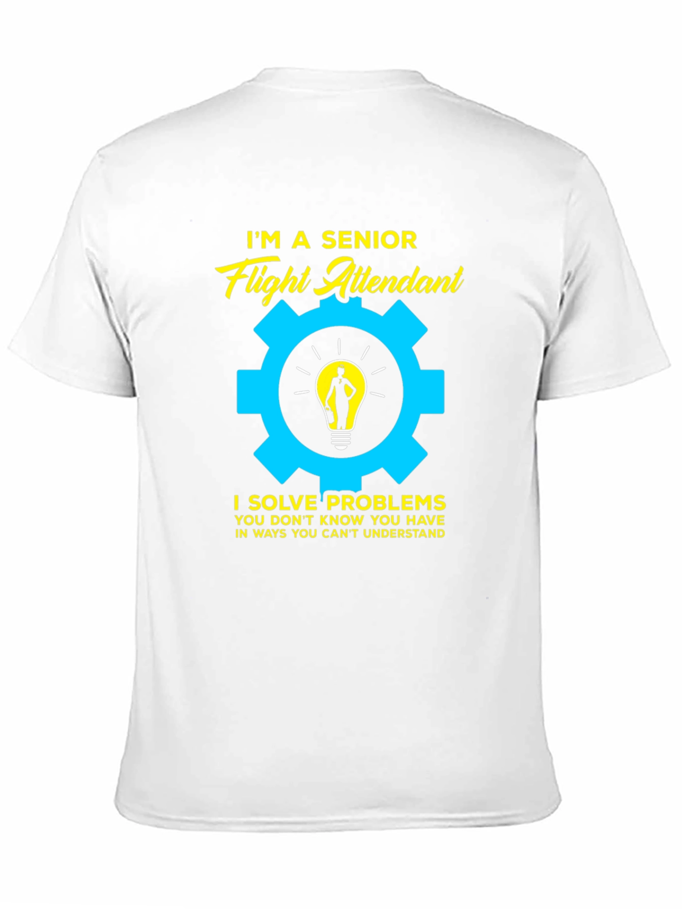 Senior Flight Attendant Problem Solver T-Shirt