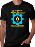 Senior Flight Attendant Problem Solver T-Shirt