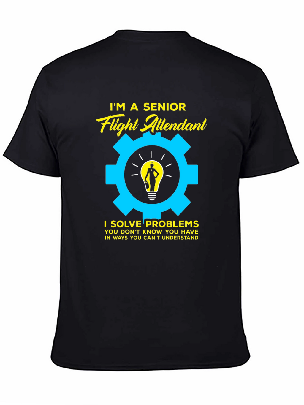Senior Flight Attendant Problem Solver T-Shirt