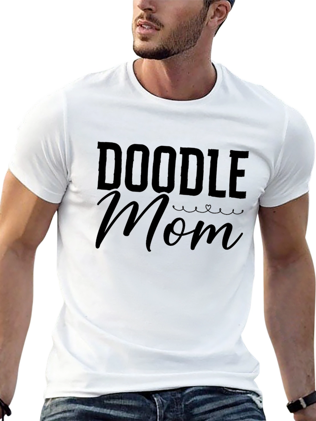 Doodle Mom Graphic T-Shirt