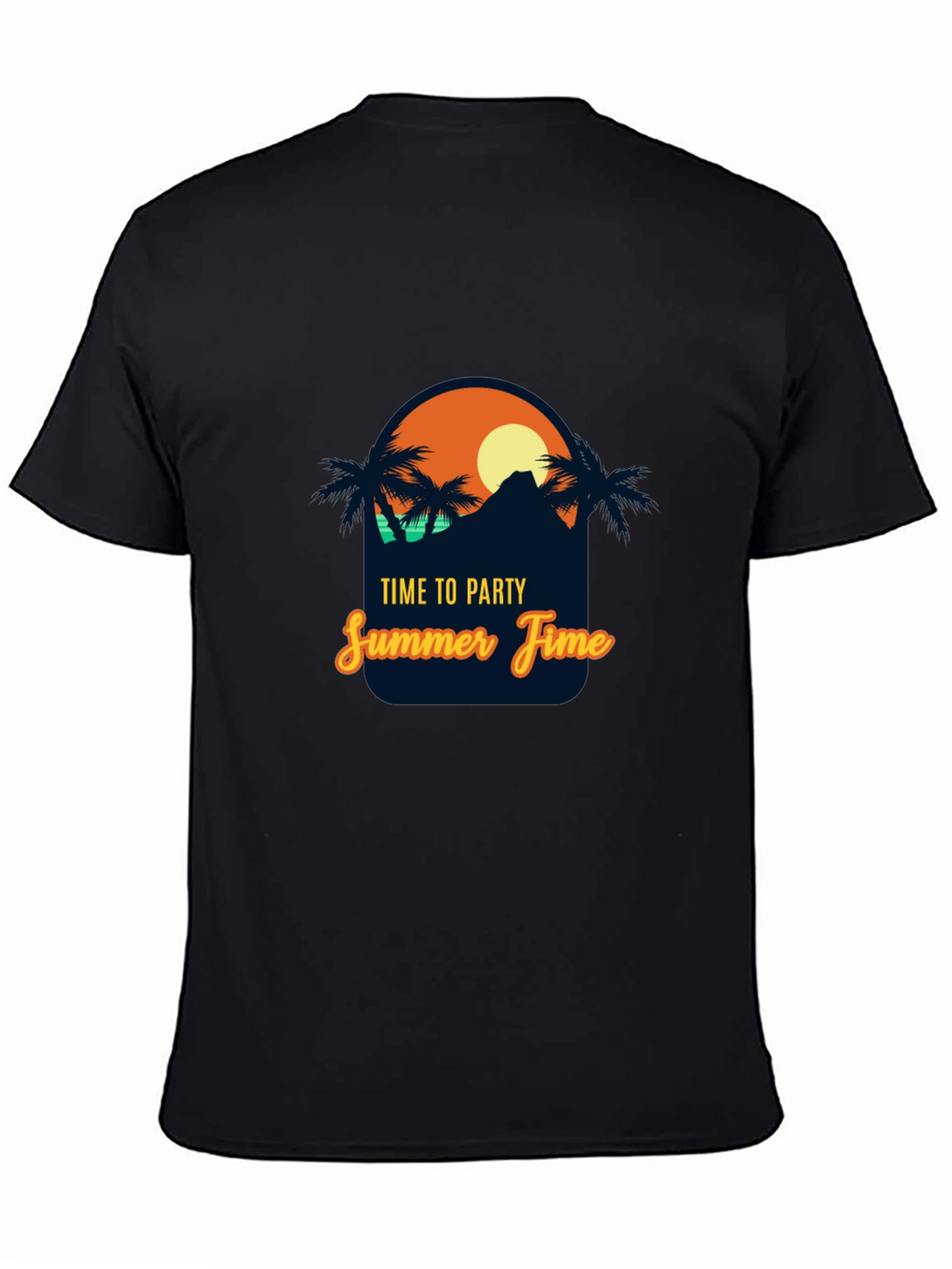 Time to Party Summer Time Graphic T-Shirt