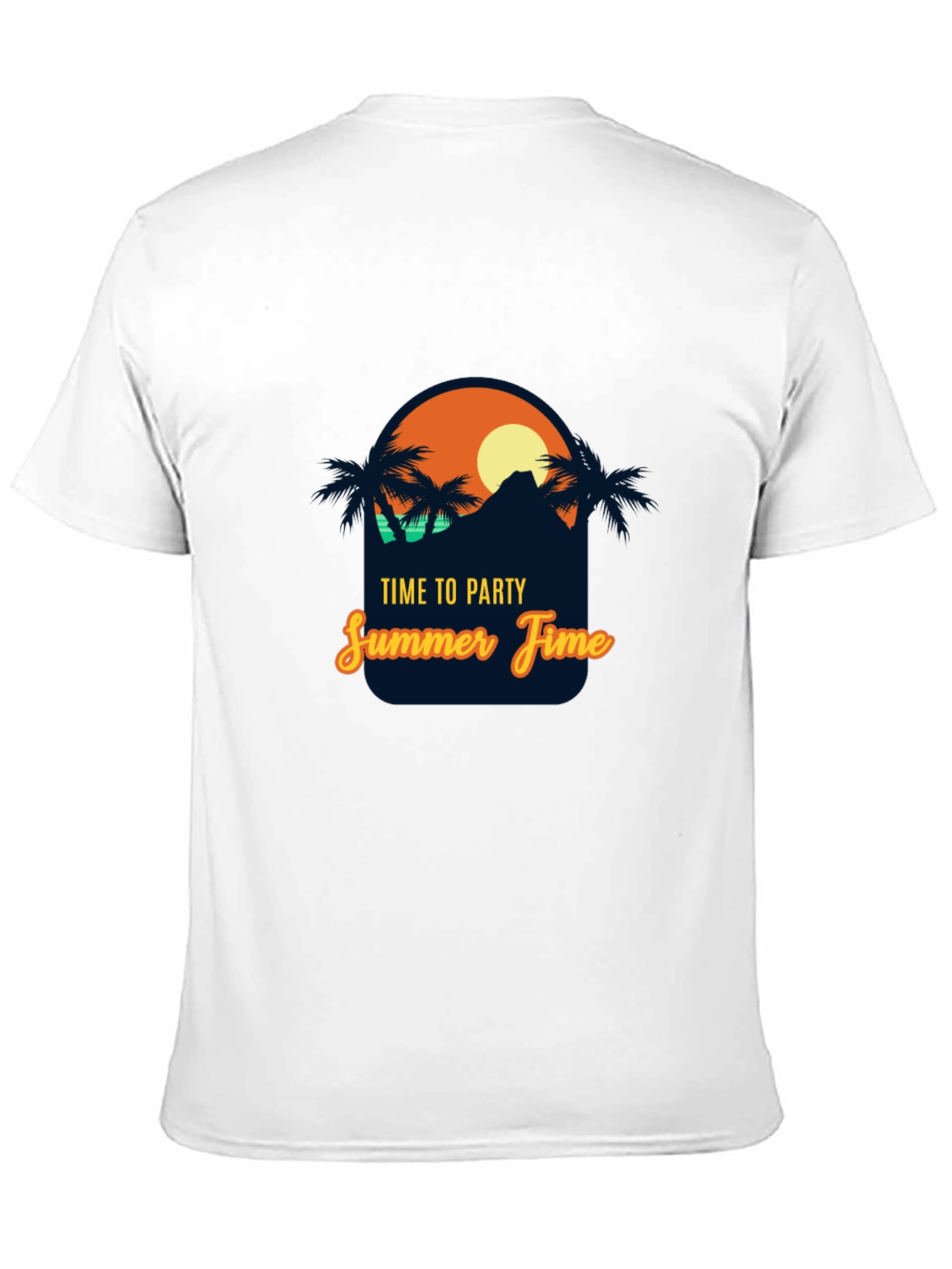 Time to Party Summer Time Graphic T-Shirt