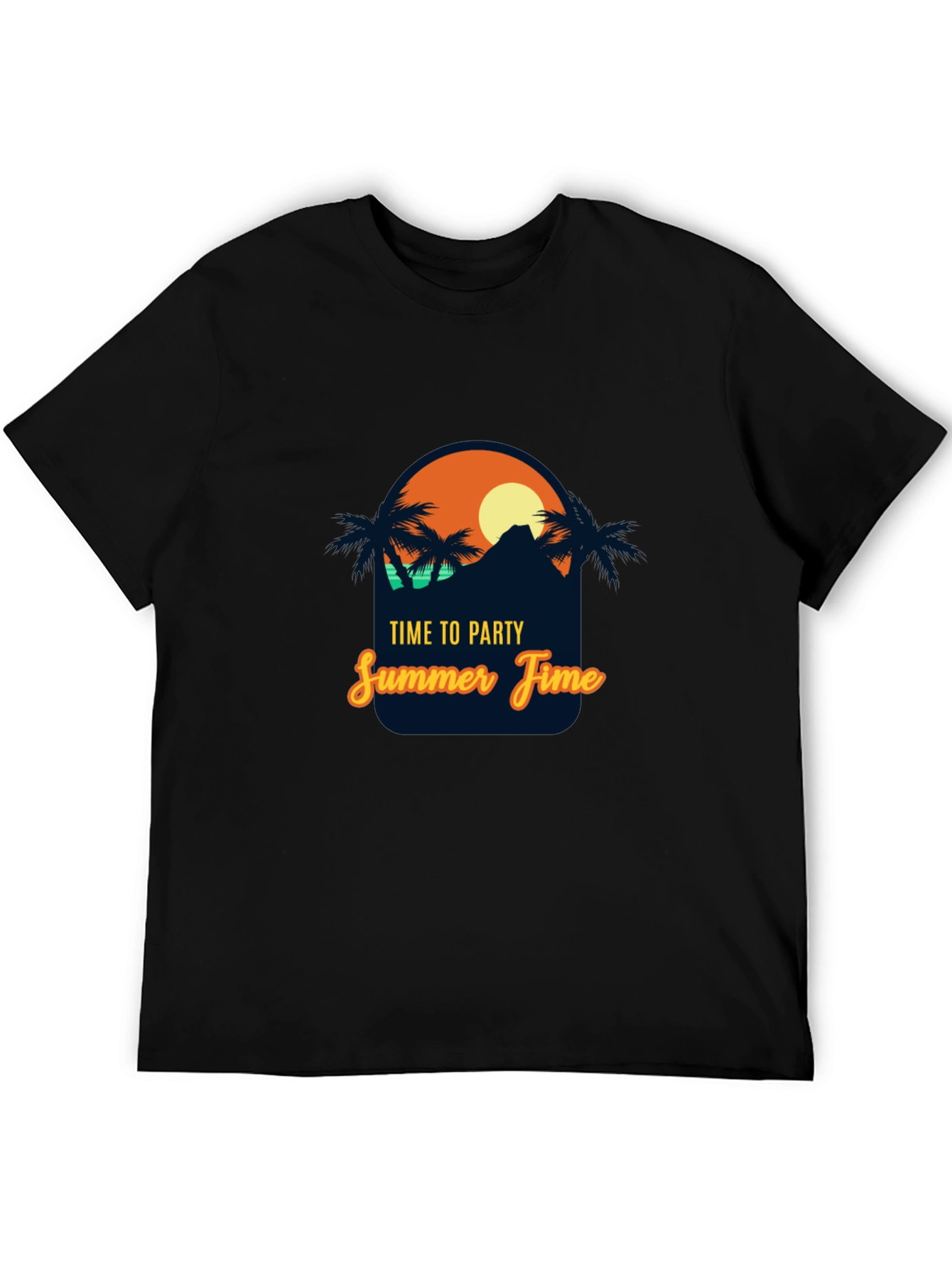 Time to Party Summer Time Graphic T-Shirt