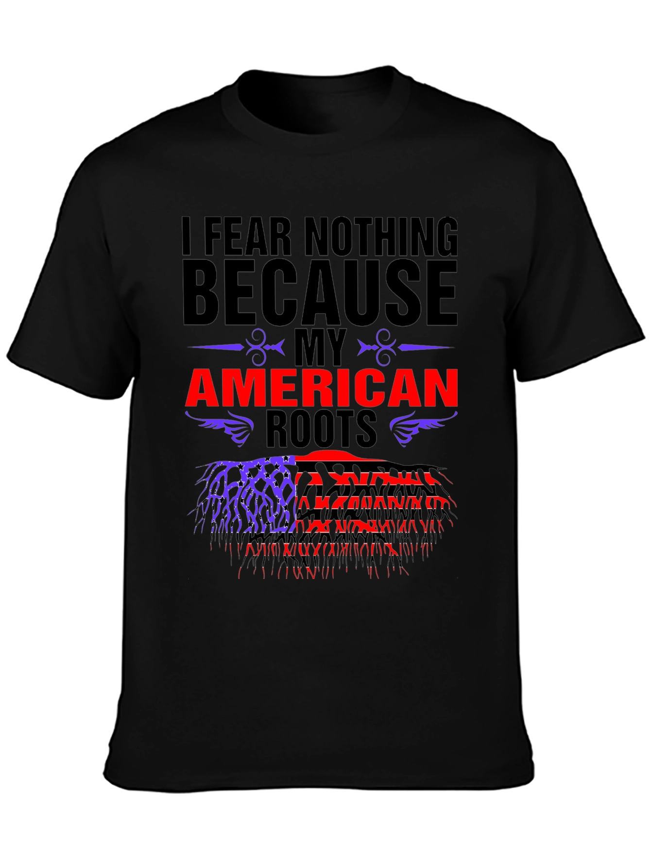 American Roots Graphic Tee - Patriotic Barber Pride