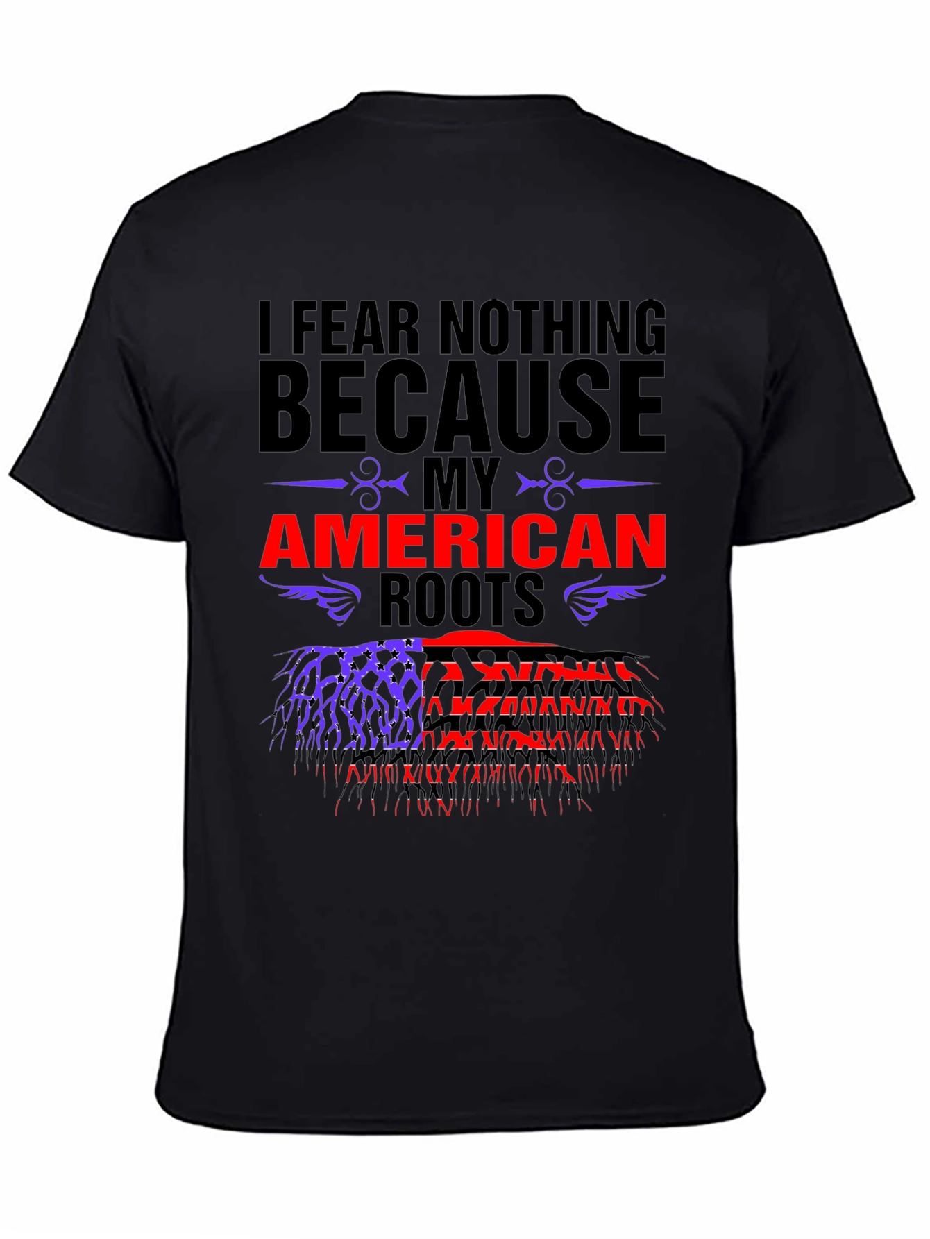 American Roots Graphic Tee - Patriotic Barber Pride