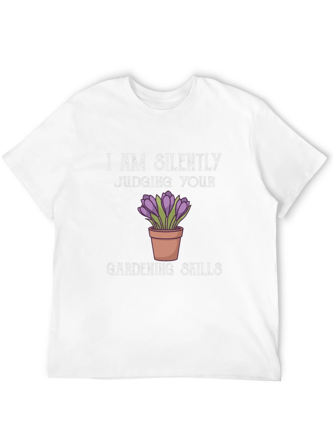 Silently Judging Gardening Skills T-Shirt