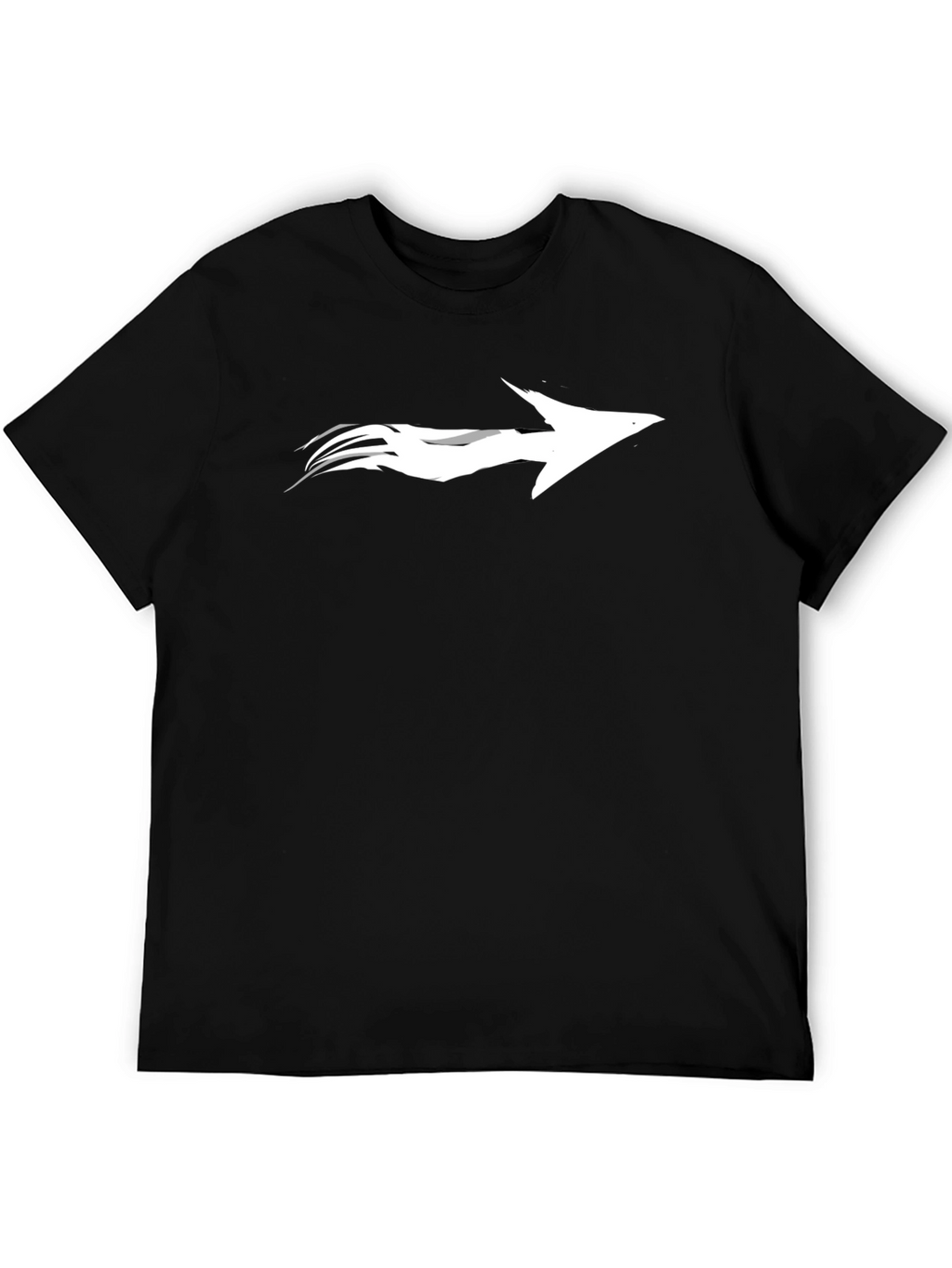 Arrow Graphic Mens Black T-Shirt