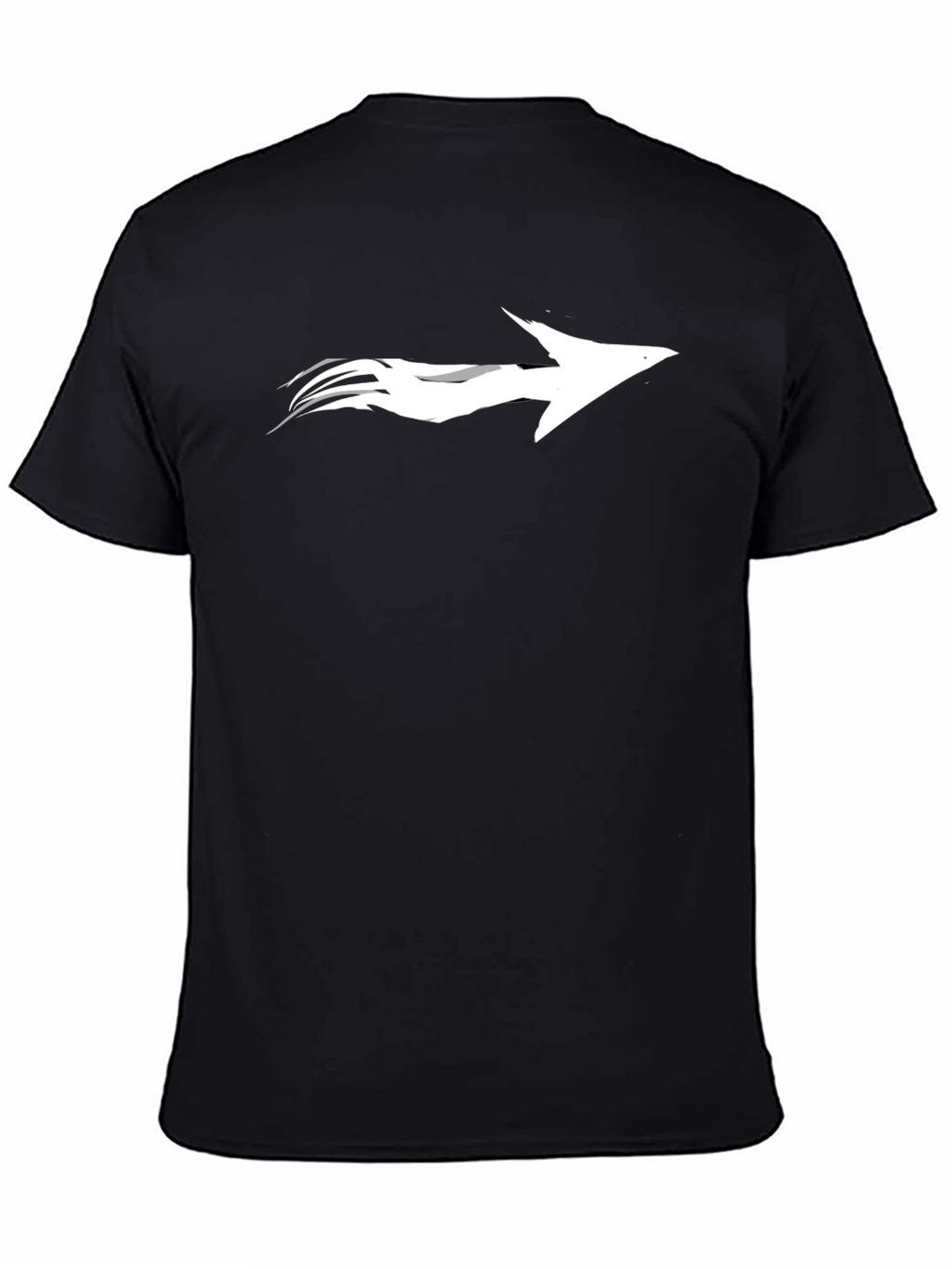 Arrow Graphic Mens Black T-Shirt