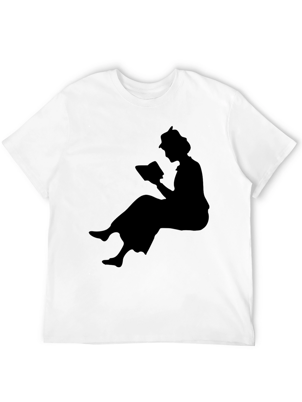 Reading Silhouette Black T-Shirt