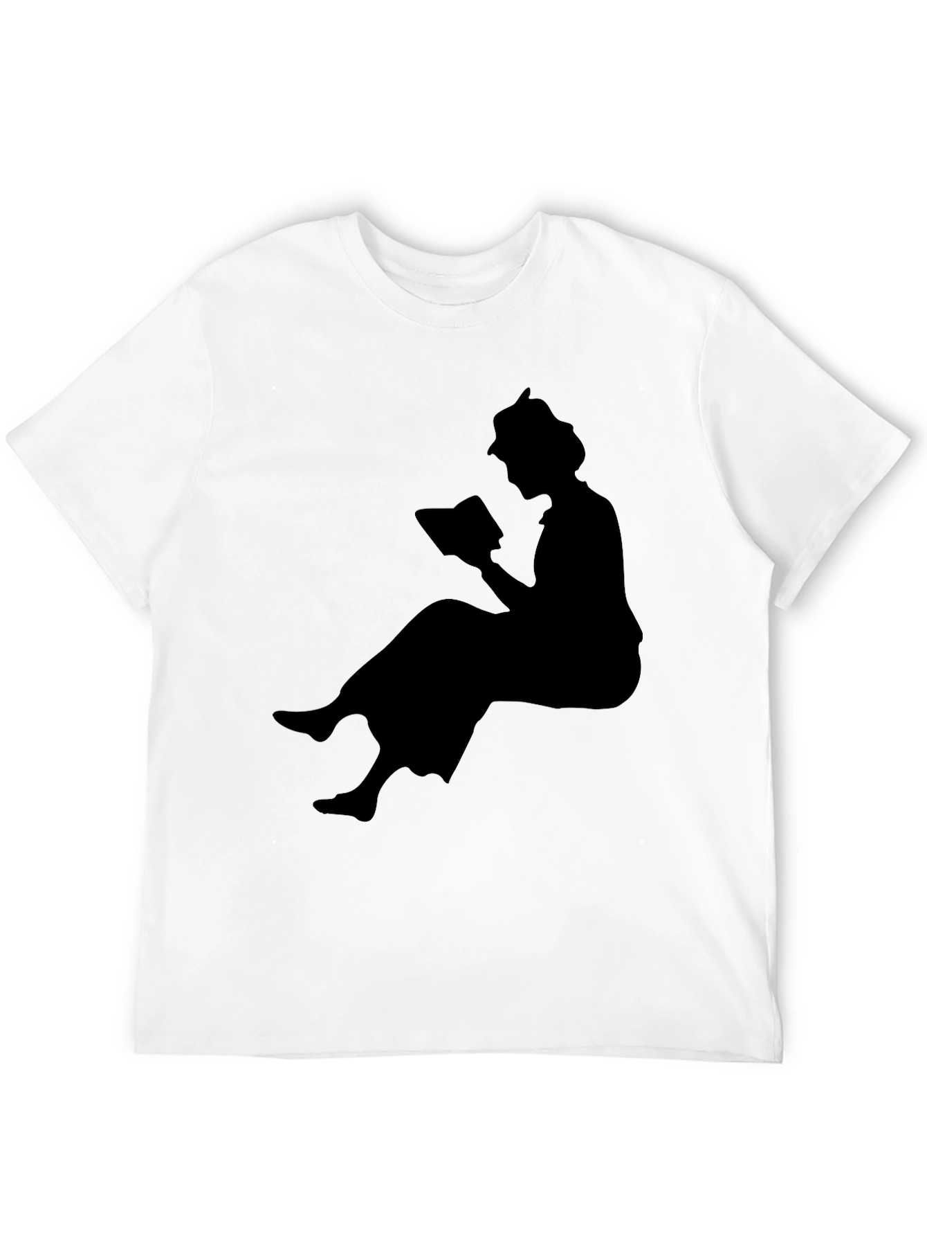 Reading Silhouette Black T-Shirt