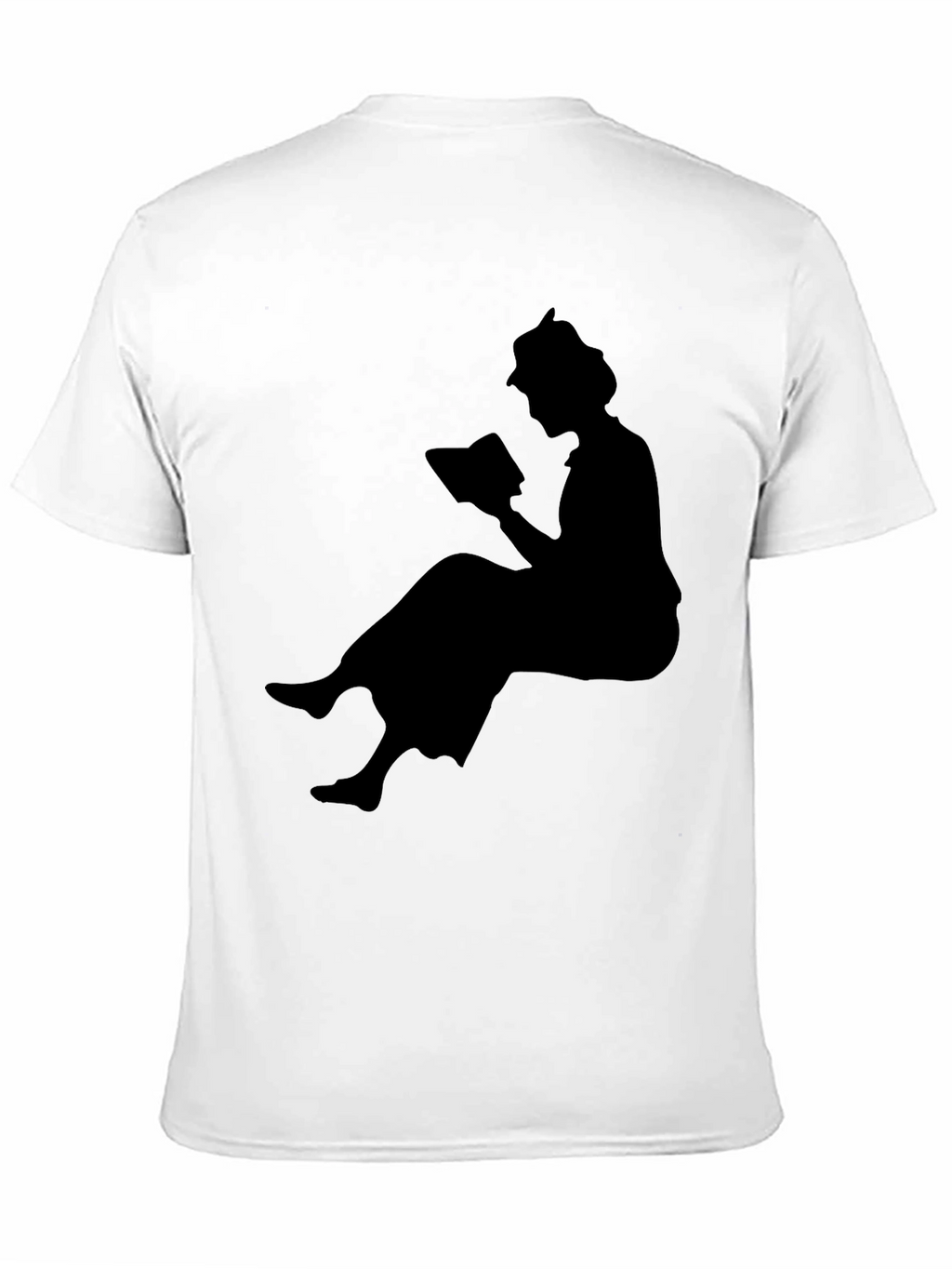 Reading Silhouette Black T-Shirt