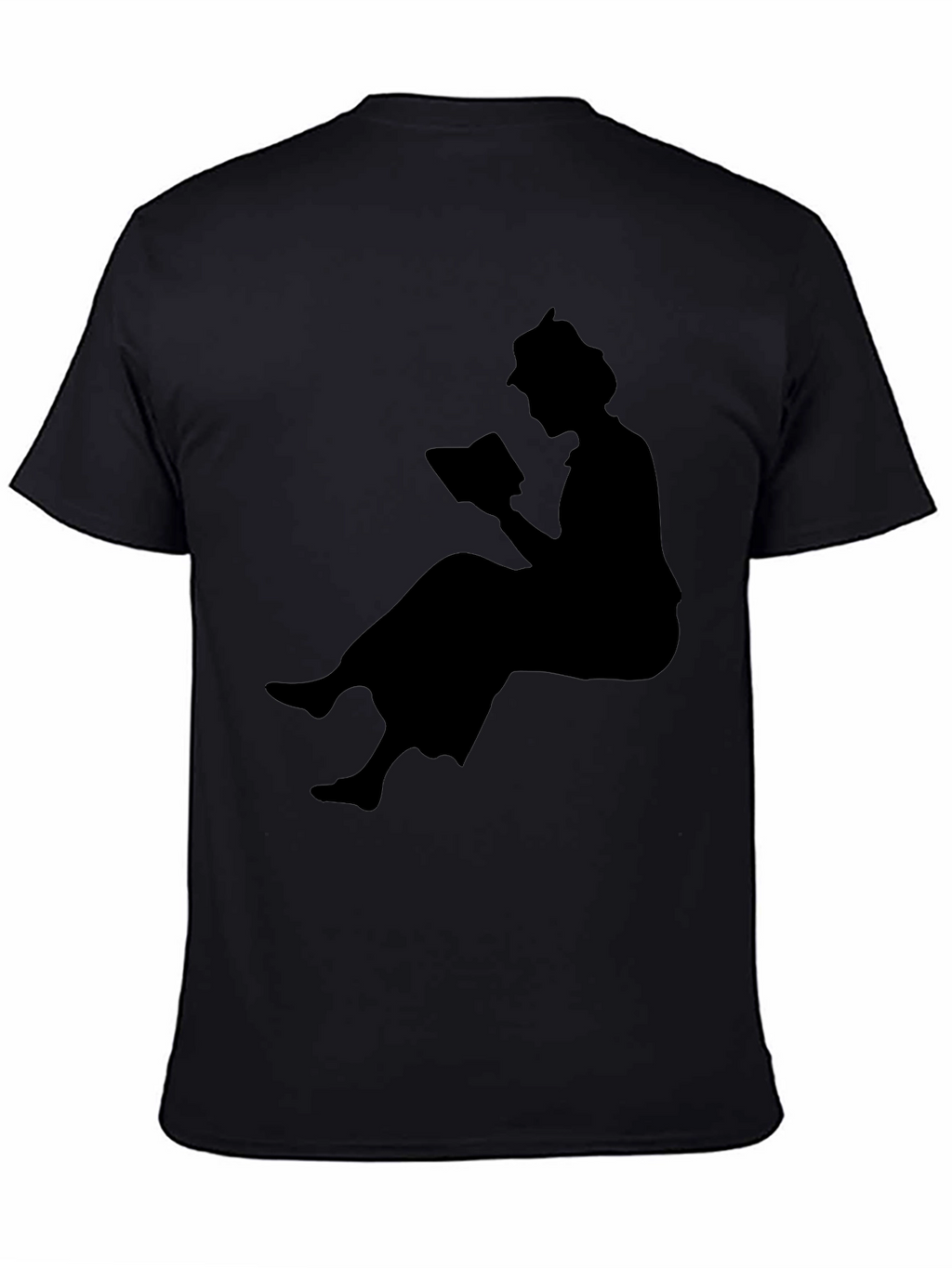 Reading Silhouette Black T-Shirt