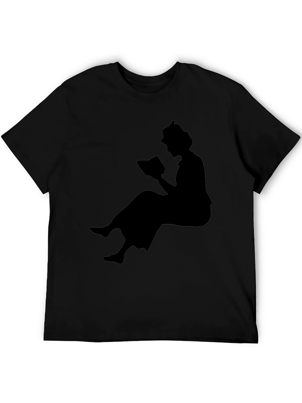 Reading Silhouette Black T-Shirt