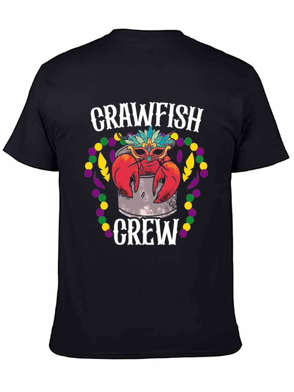 Crawfish Crew Mardi Gras T-Shirt