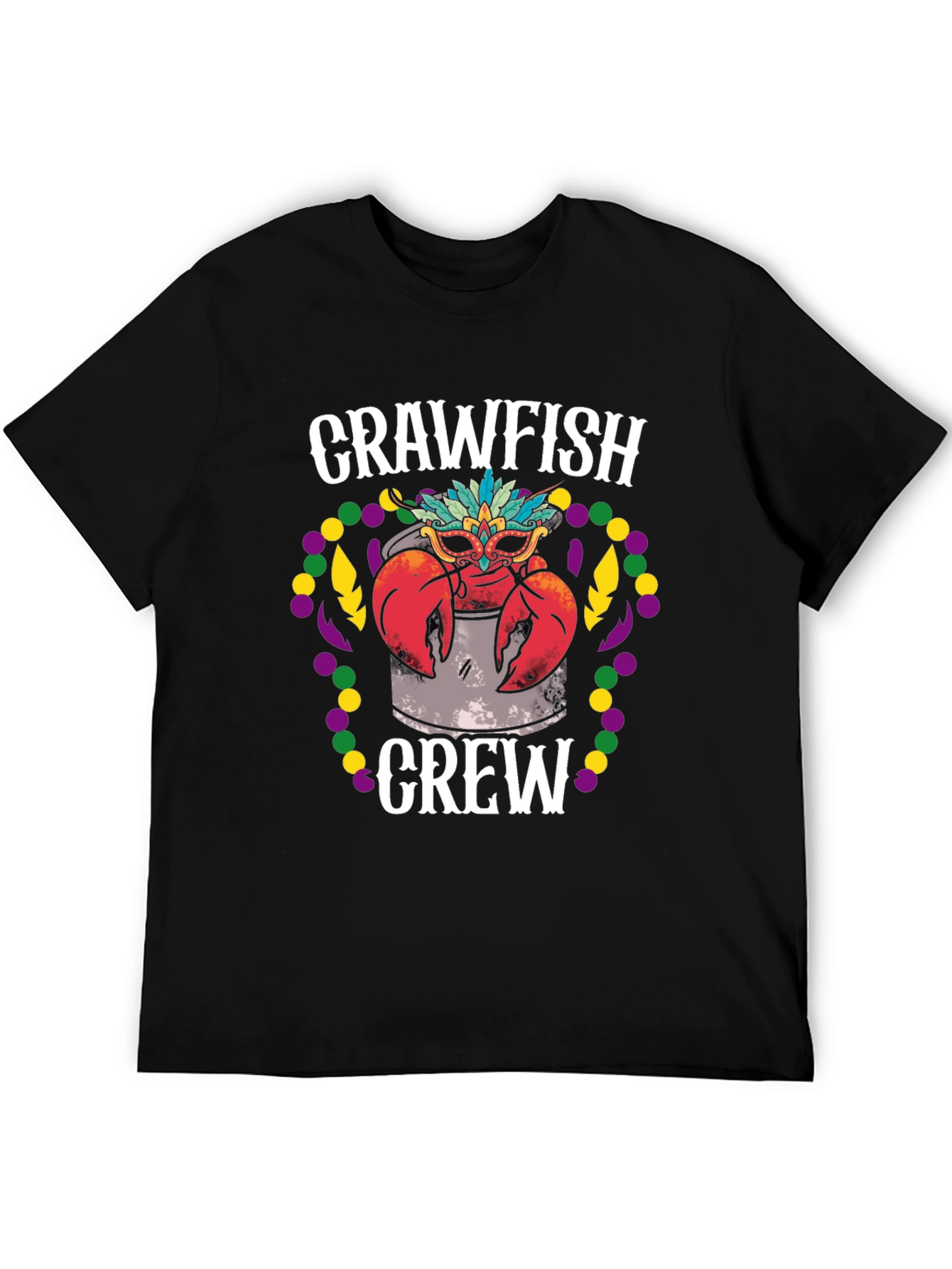 Crawfish Crew Mardi Gras T-Shirt