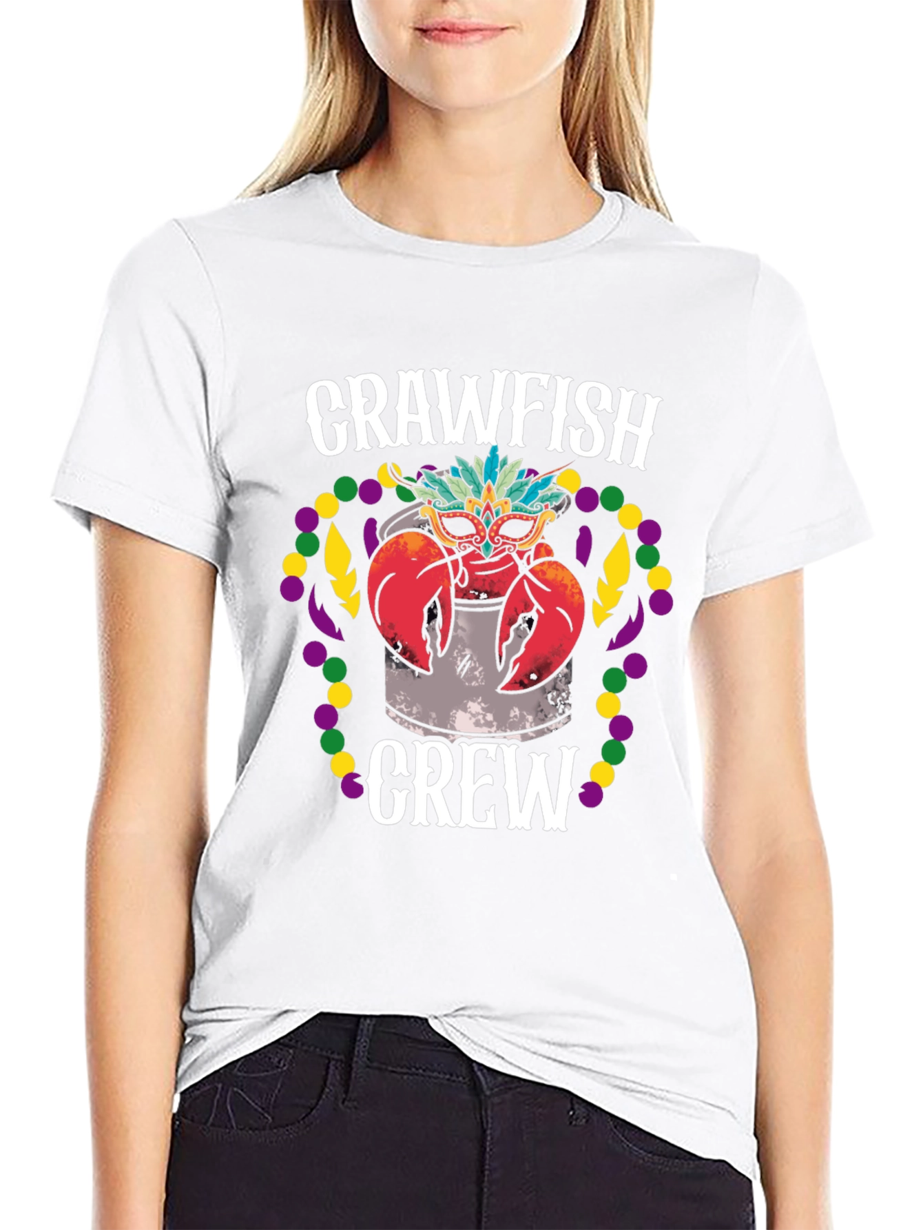 Crawfish Crew Mardi Gras T-Shirt