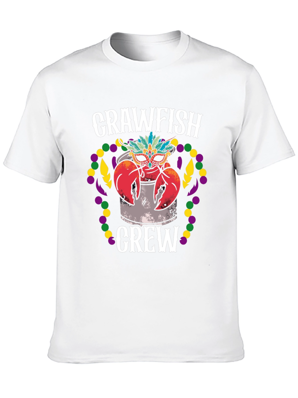 Crawfish Crew Mardi Gras T-Shirt