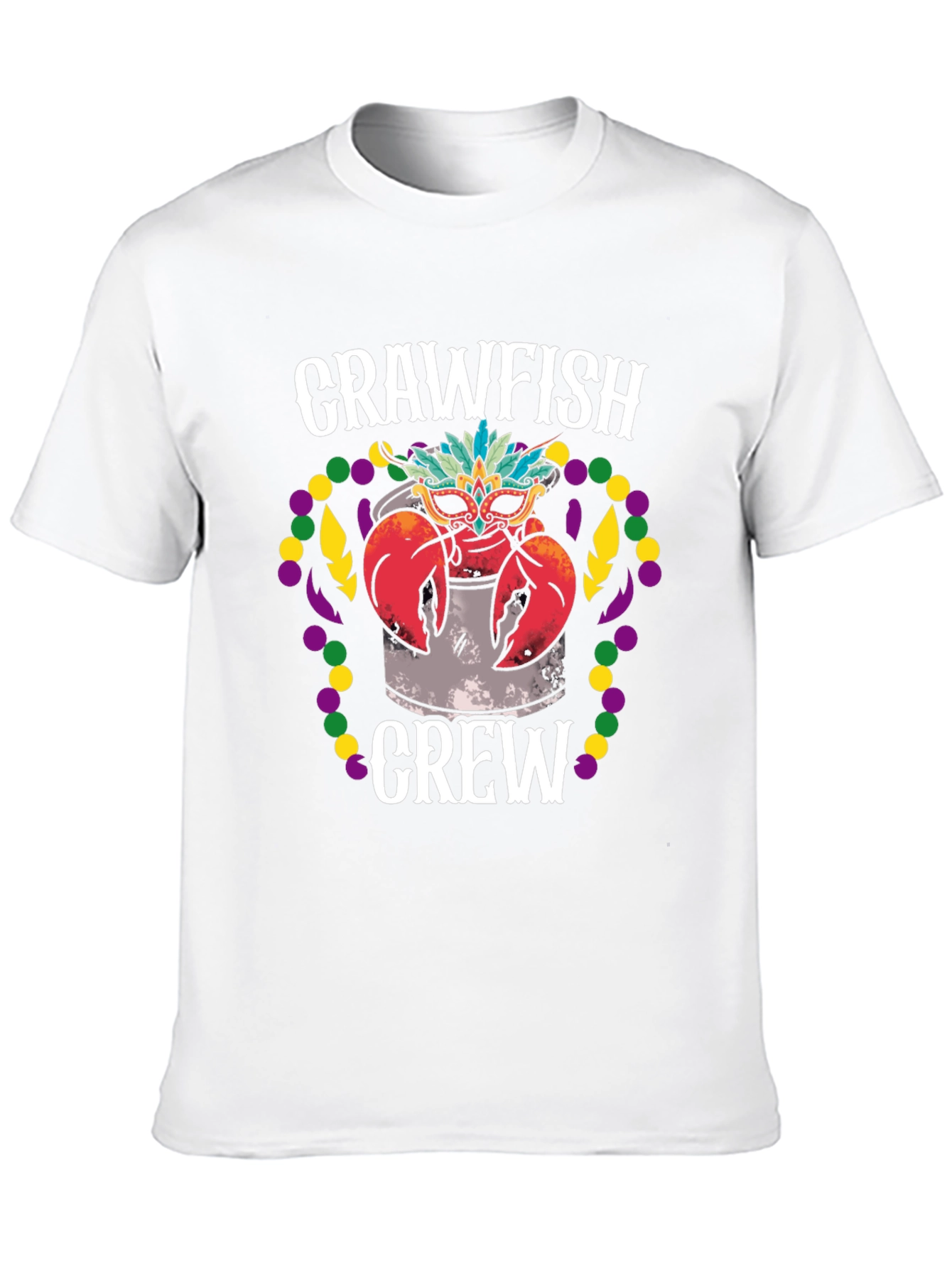Crawfish Crew Mardi Gras T-Shirt