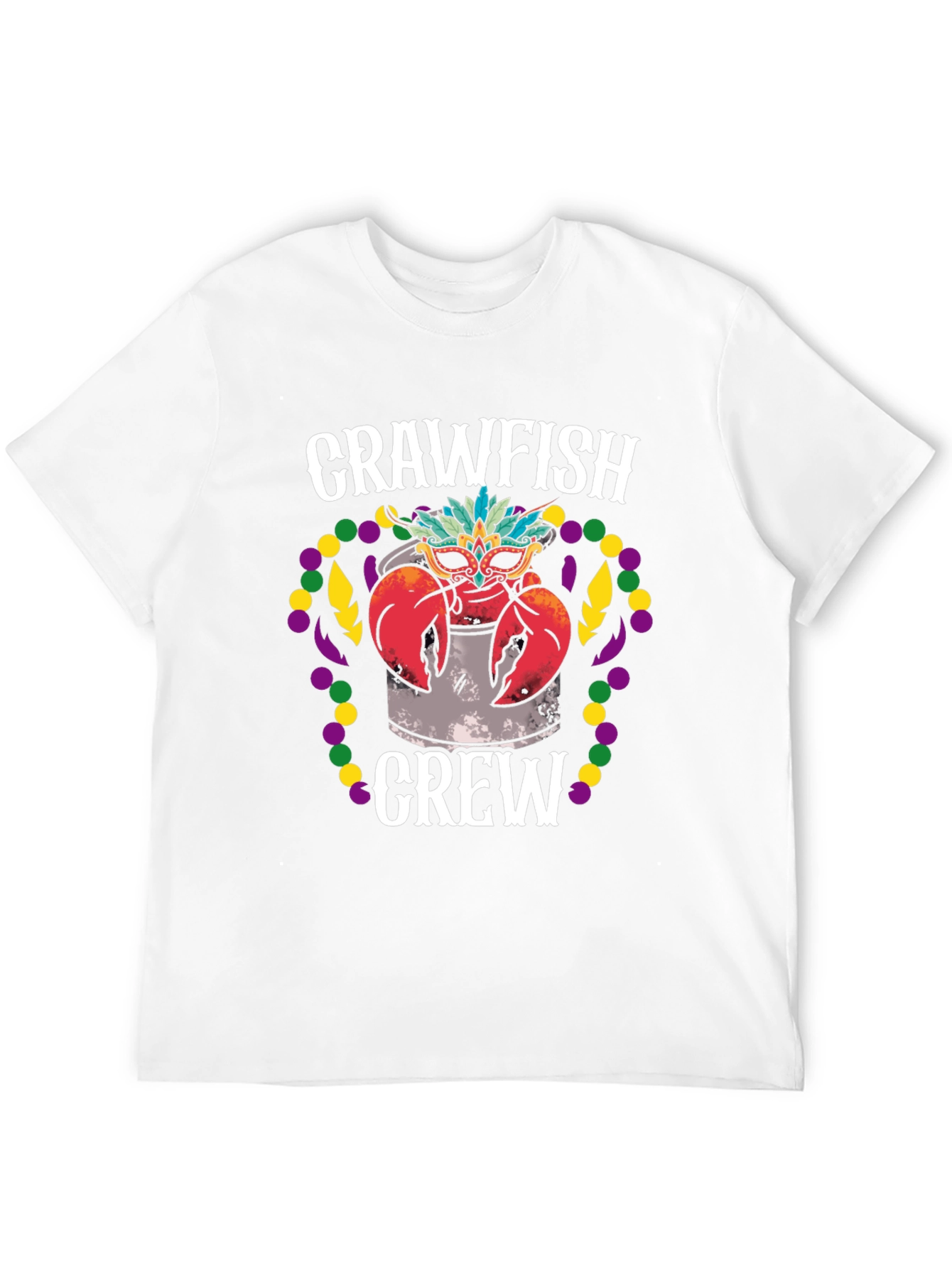 Crawfish Crew Mardi Gras T-Shirt