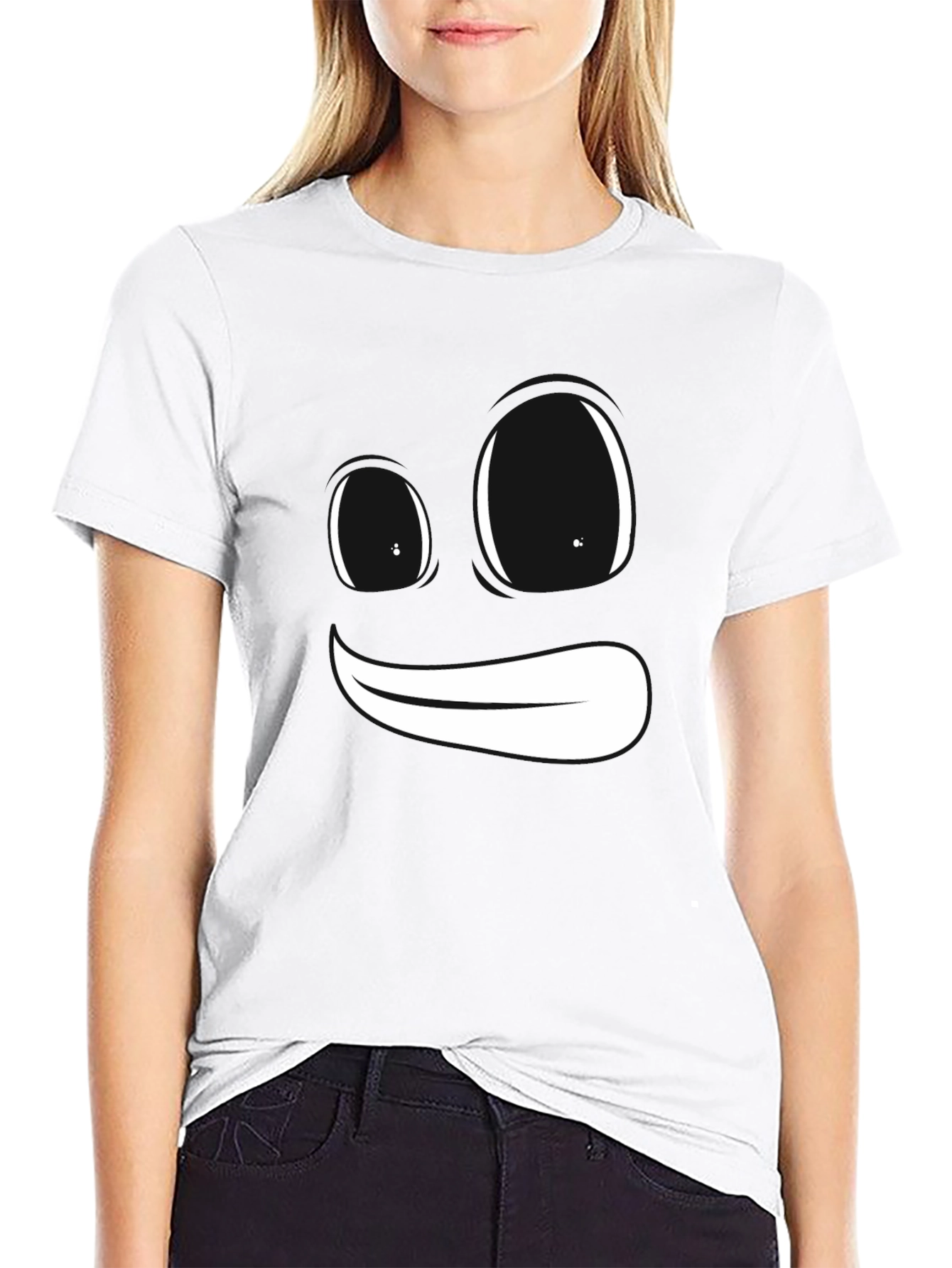 Funny Face Graphic Tee - Express Yourself!