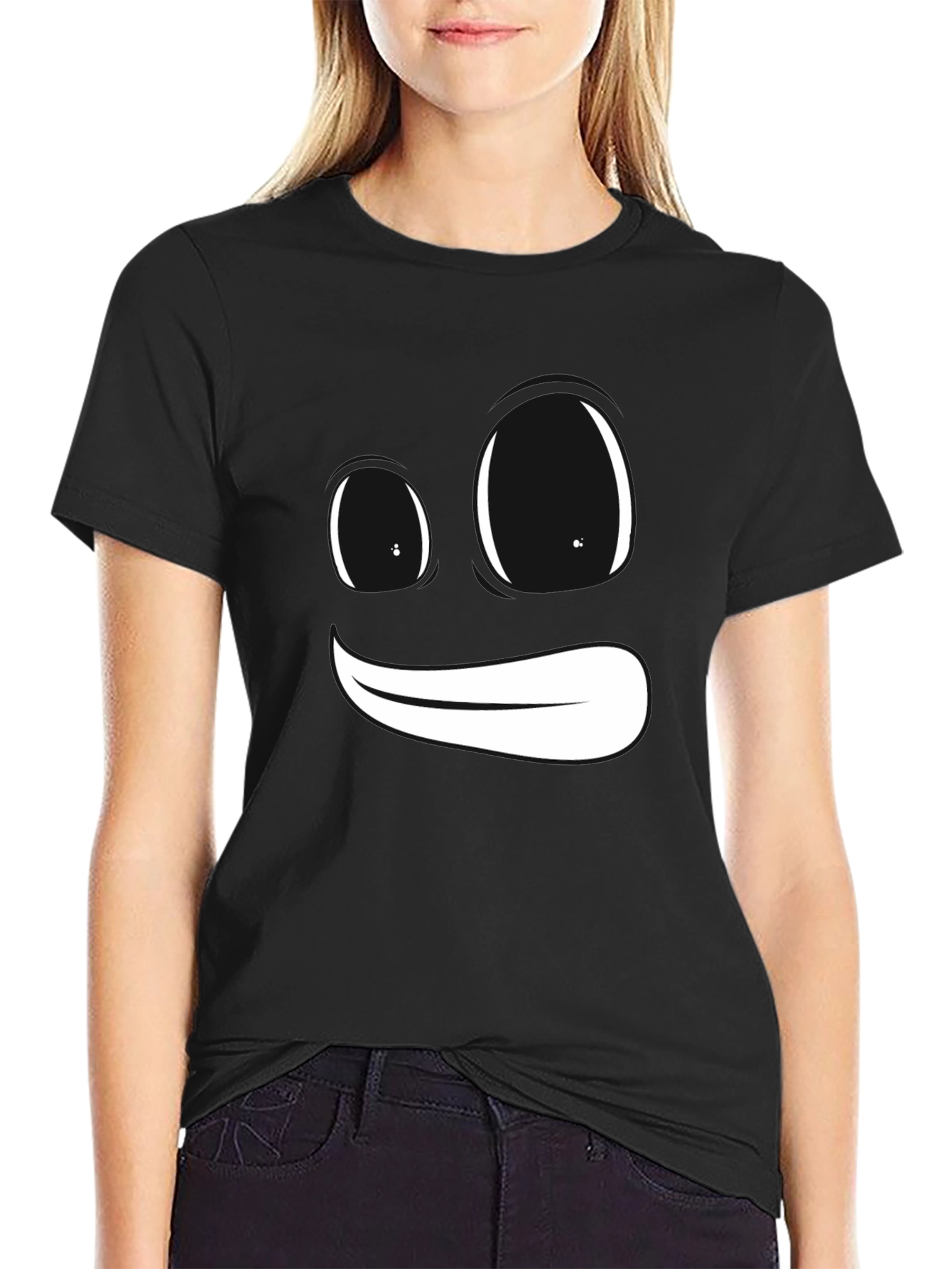 Funny Face Graphic Tee - Express Yourself!