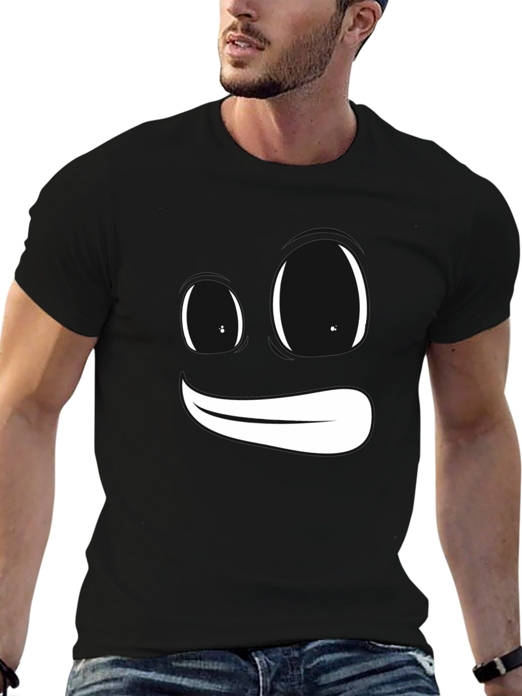 Funny Face Graphic Tee - Express Yourself!