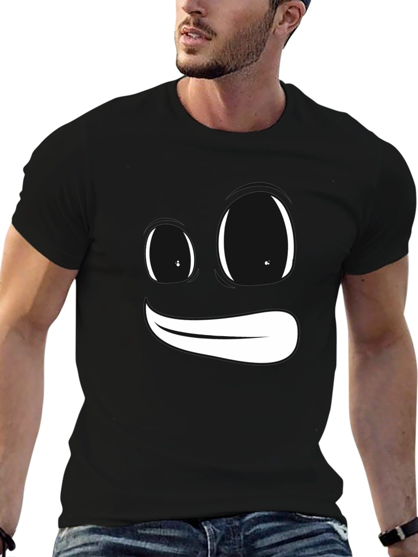 Funny Face Graphic Tee - Express Yourself!