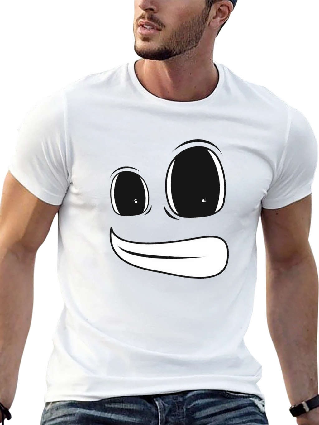 Funny Face Graphic Tee - Express Yourself!