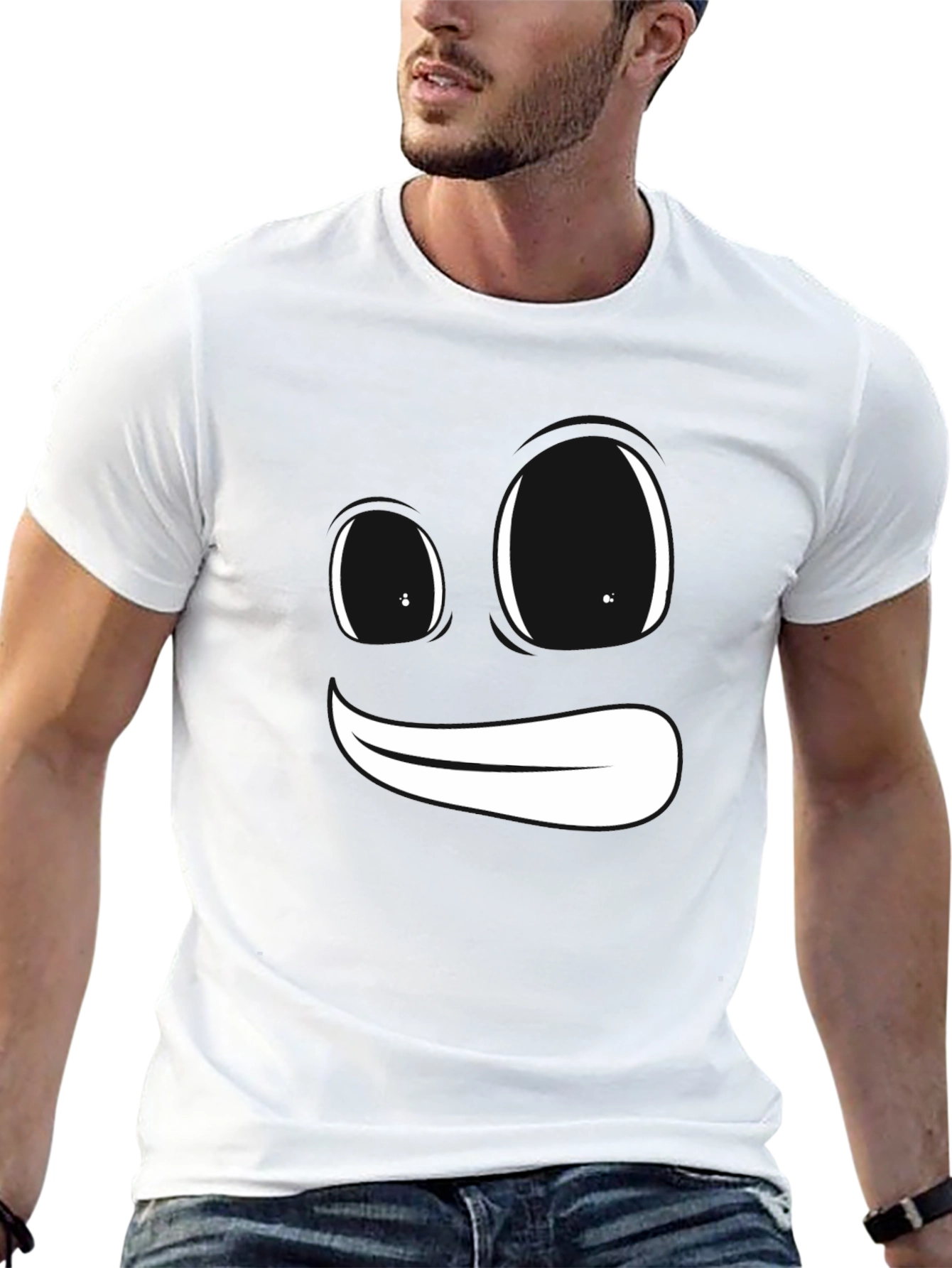 Funny Face Graphic Tee - Express Yourself!