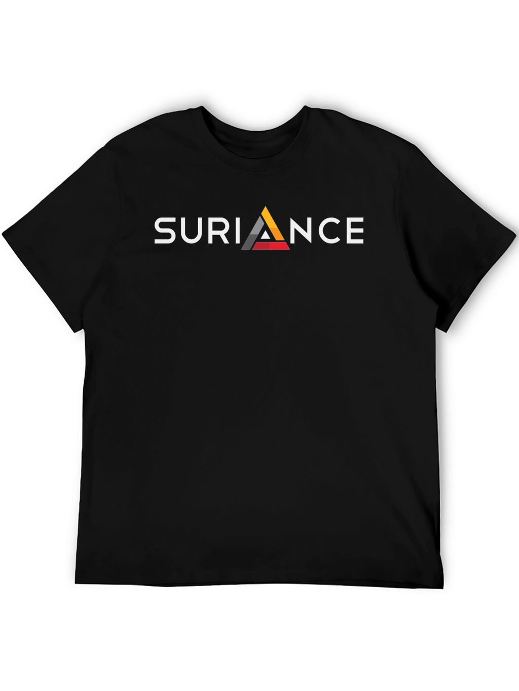 SURIANCE Black Graphic Tee