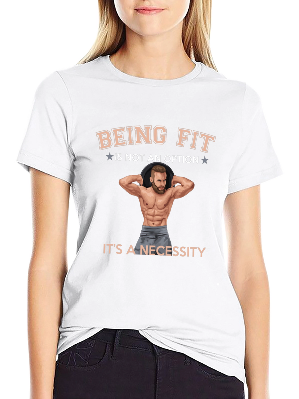 Being Fit T-Shirt - Fitness Motivation