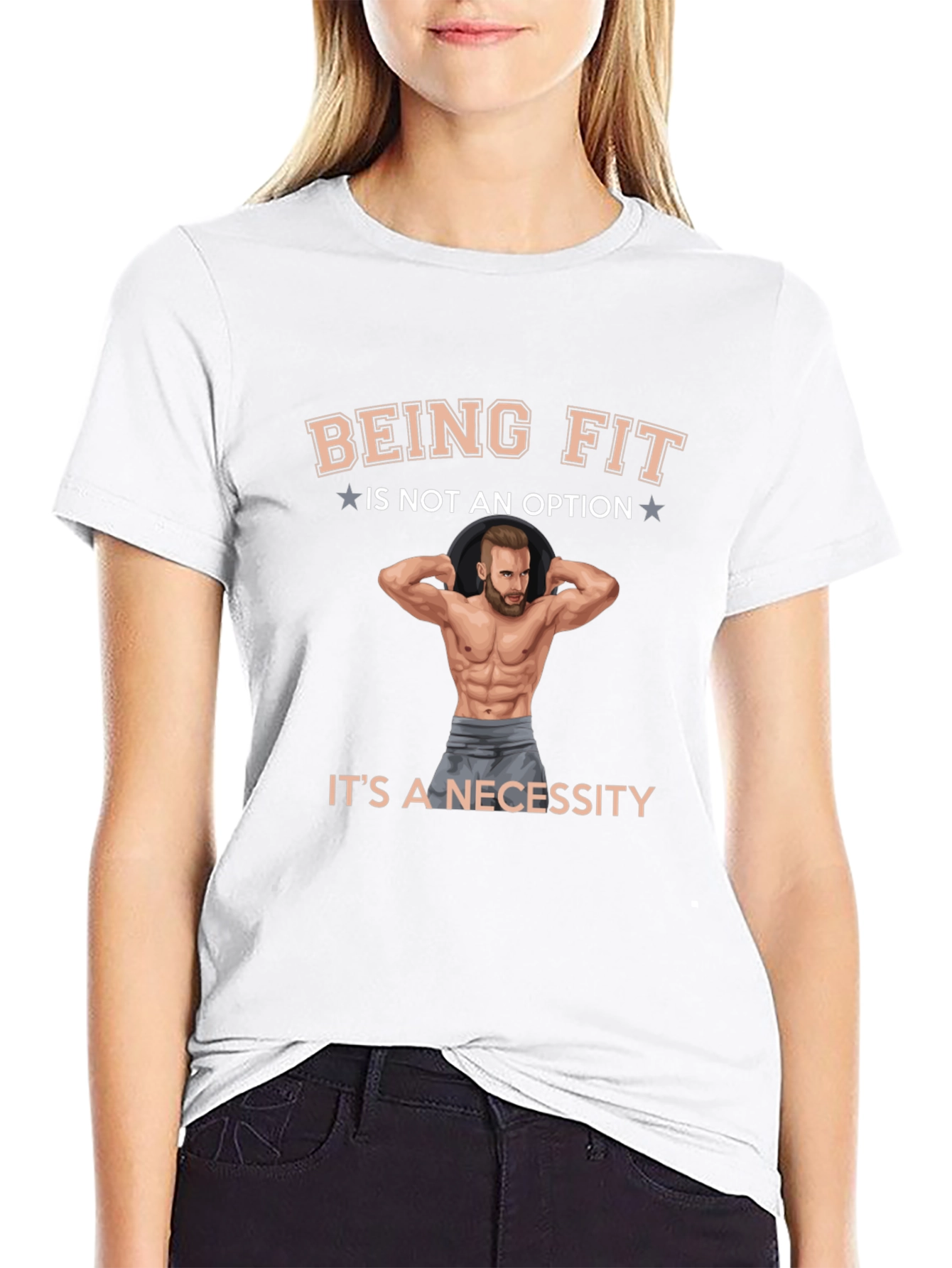 Being Fit T-Shirt - Fitness Motivation