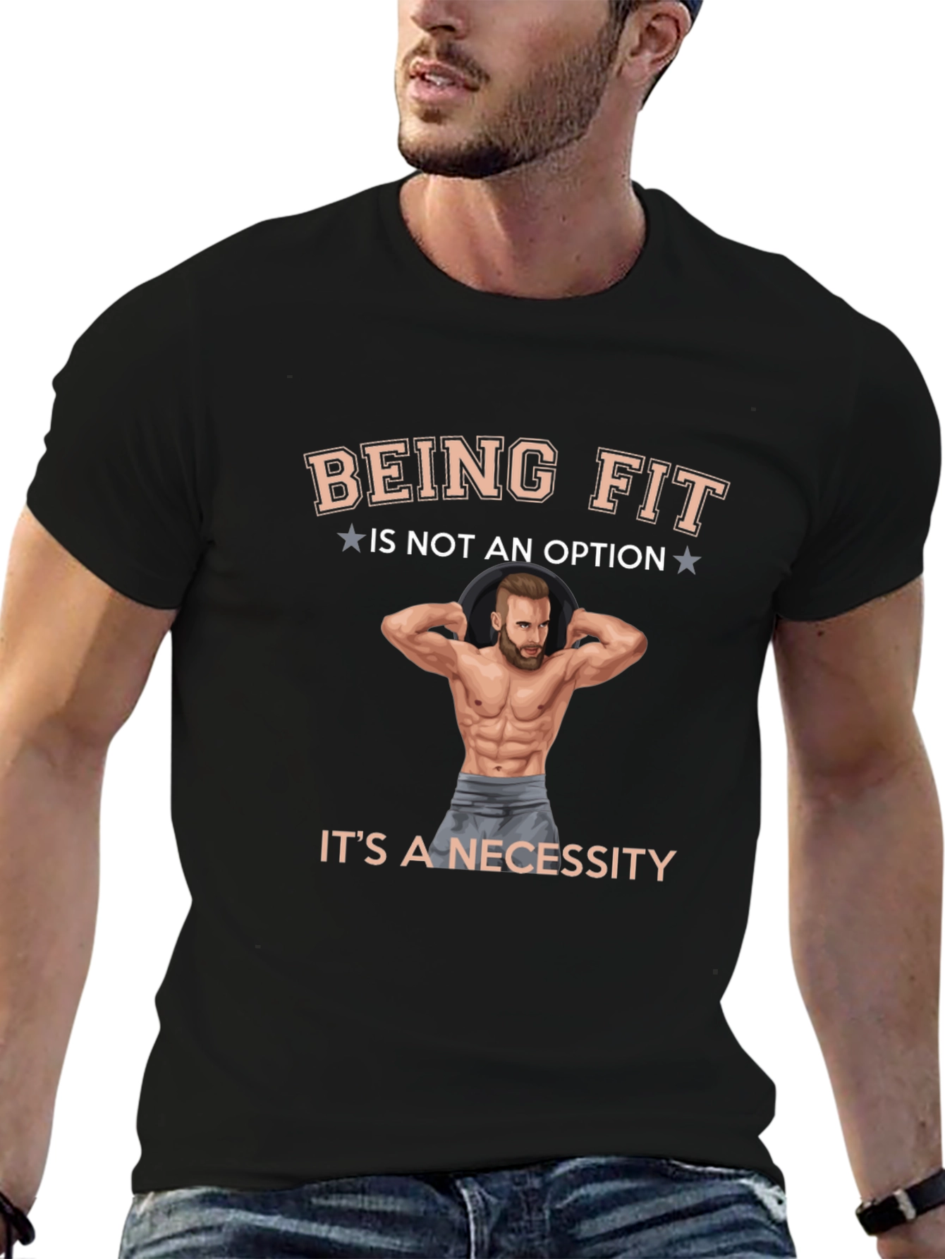 Being Fit T-Shirt - Fitness Motivation