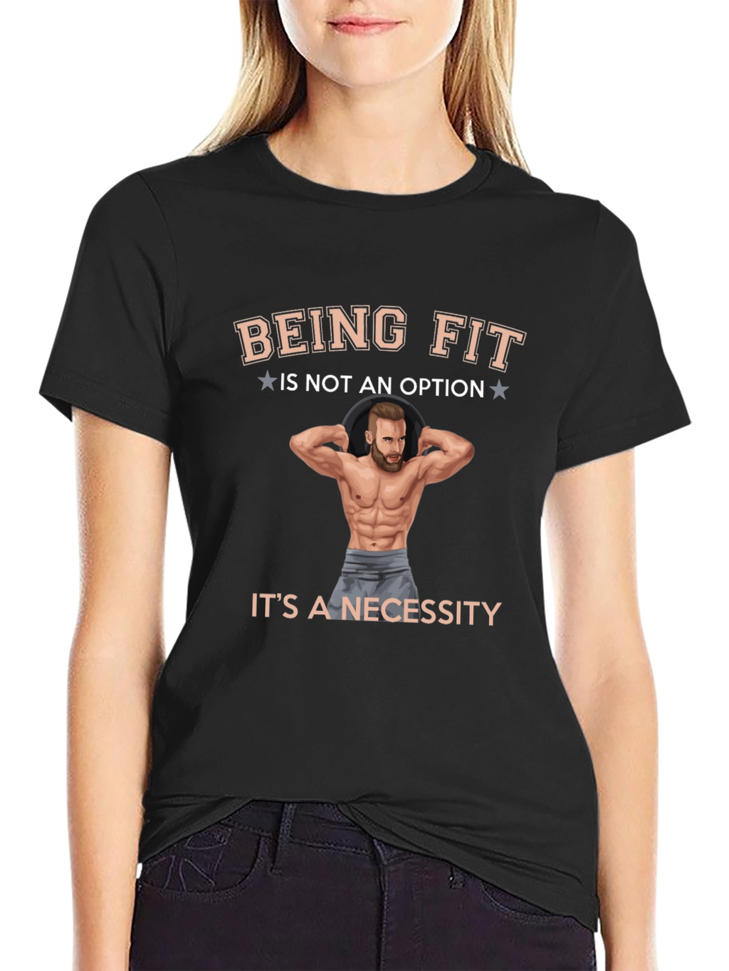 Being Fit T-Shirt - Fitness Motivation