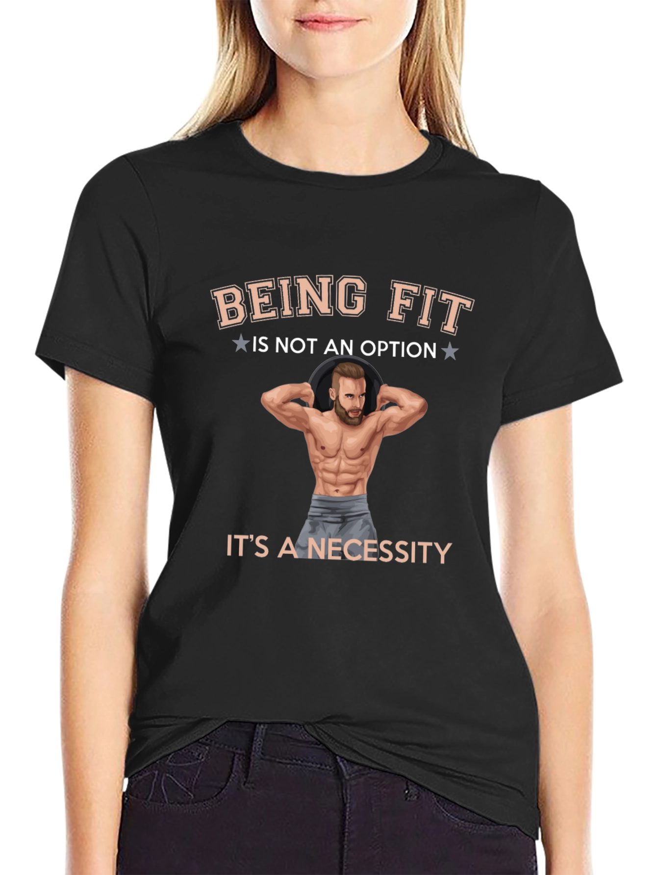 Being Fit T-Shirt - Fitness Motivation