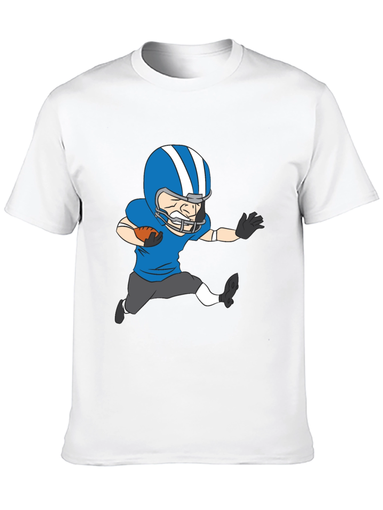 Football Player Graphic T-Shirt