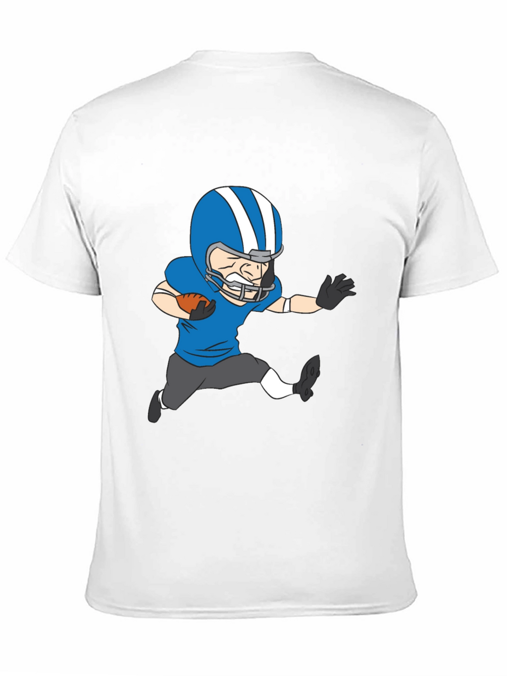 Football Player Graphic T-Shirt