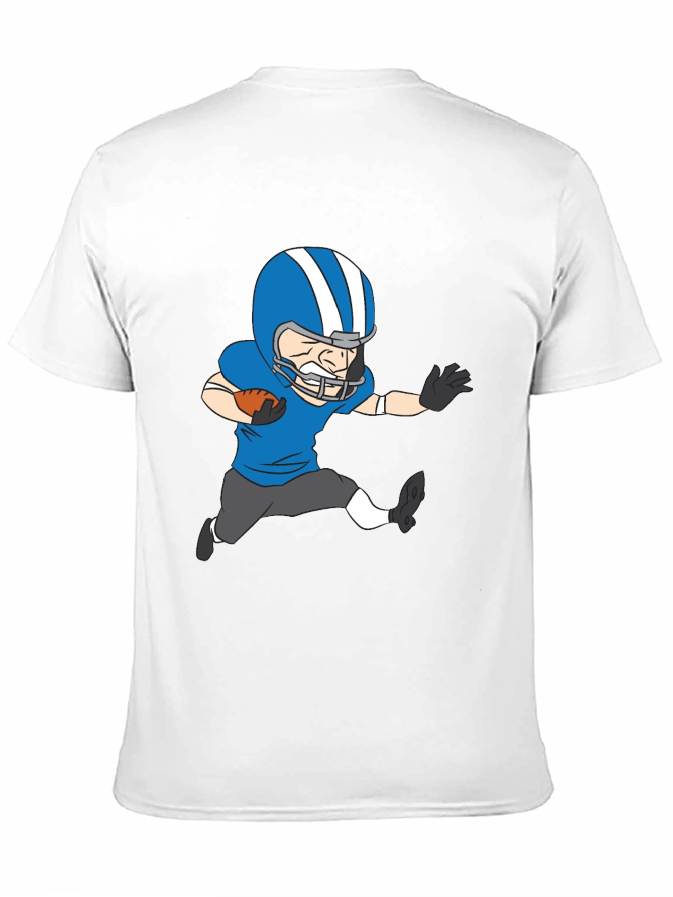 Football Player Graphic T-Shirt