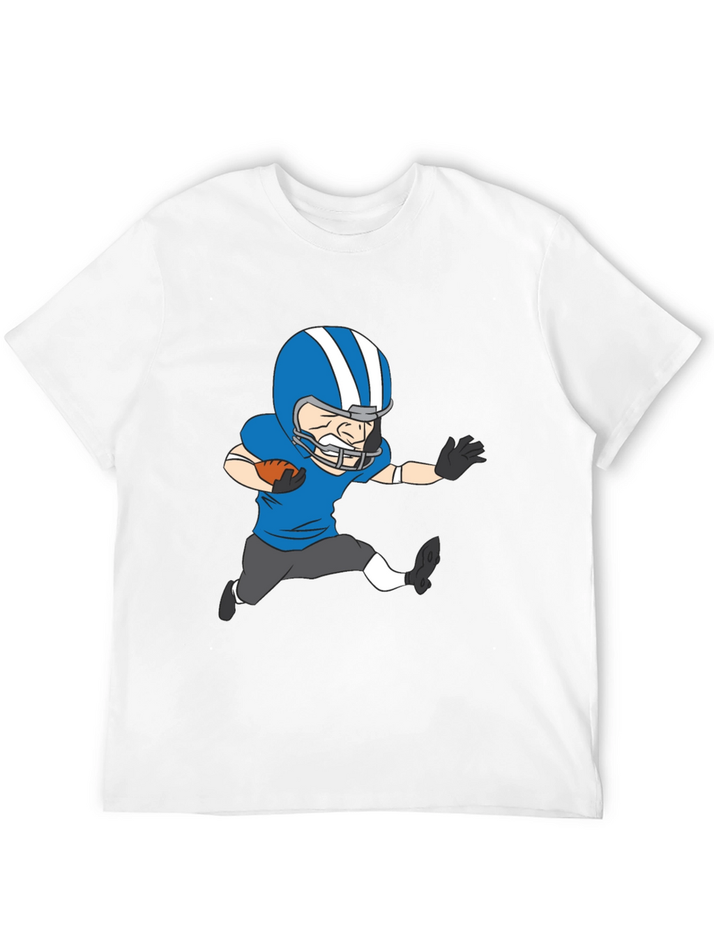 Football Player Graphic T-Shirt