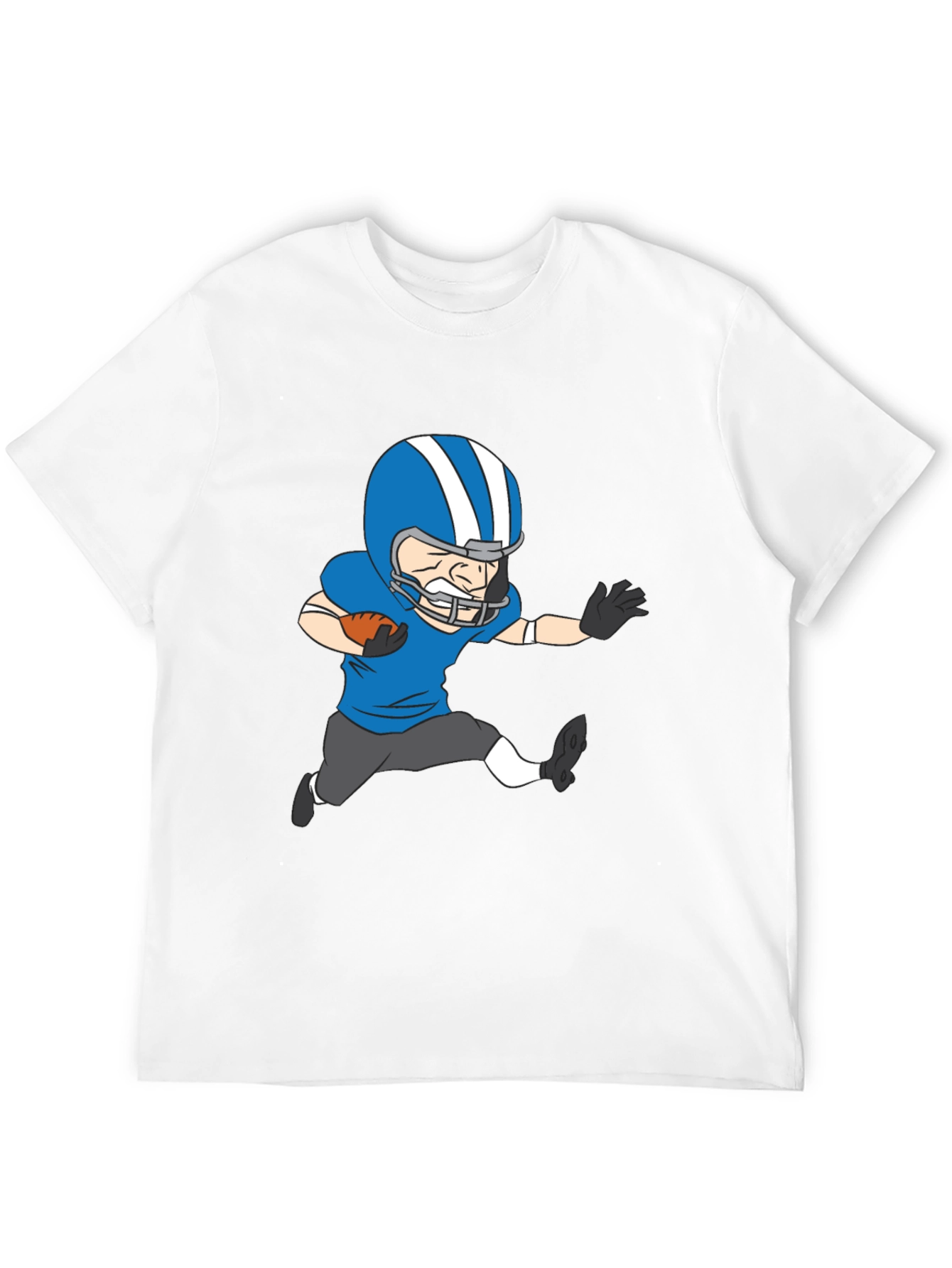 Football Player Graphic T-Shirt