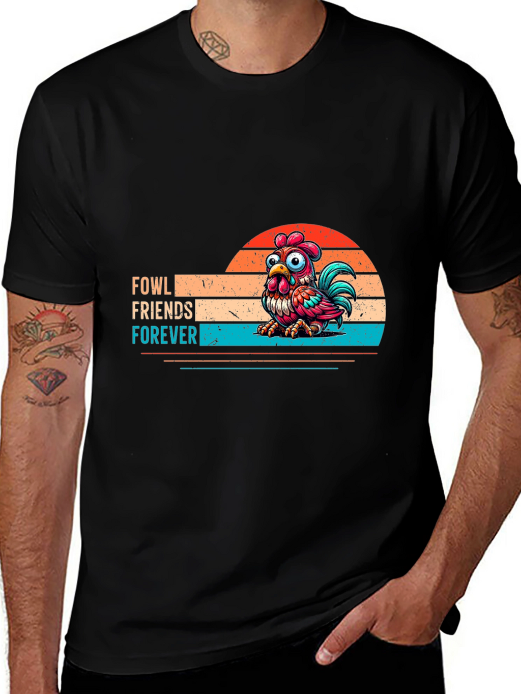 Fowl Friends Forever Graphic Tee